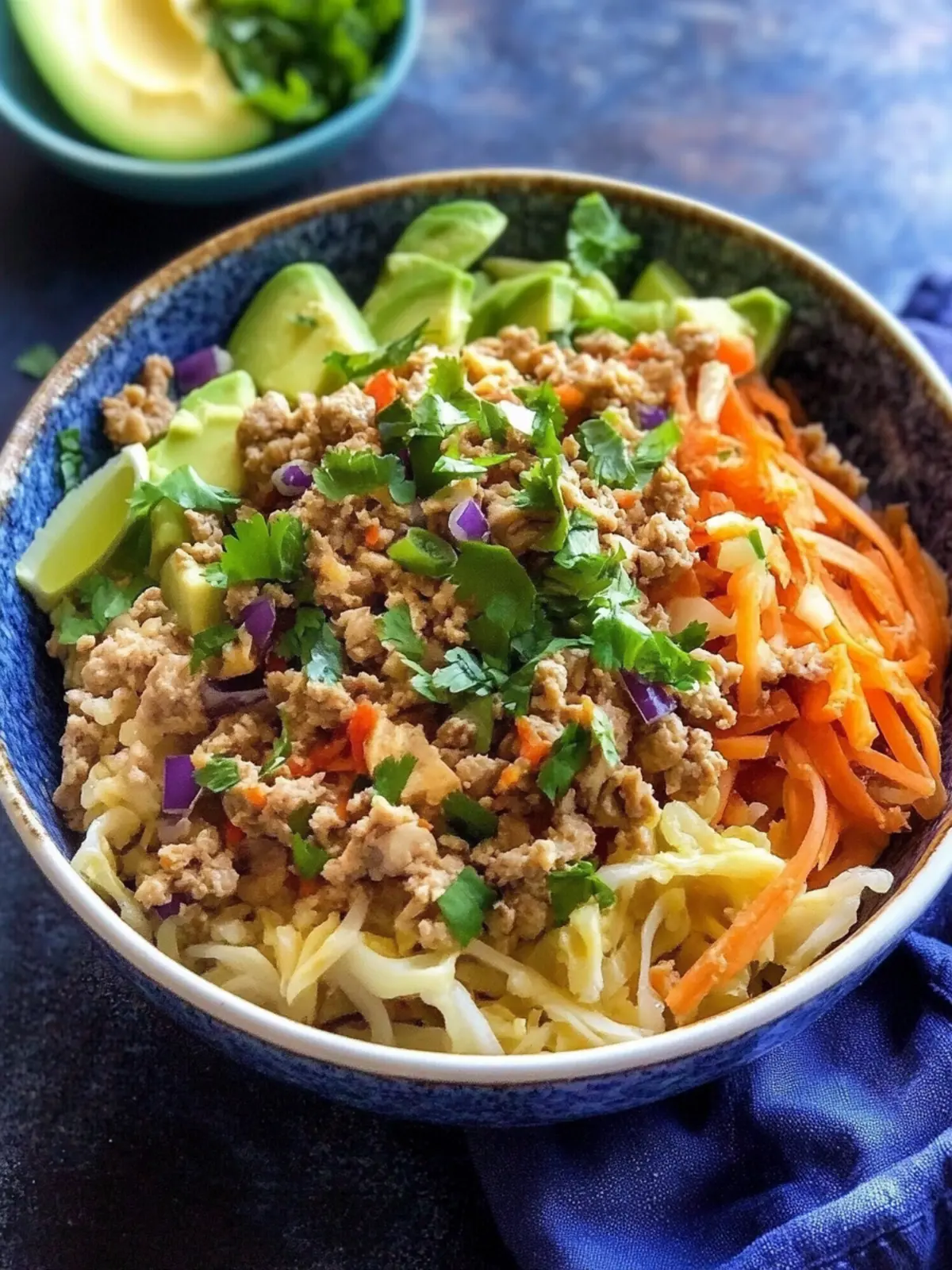 {KETO} Egg Roll in a Bowl