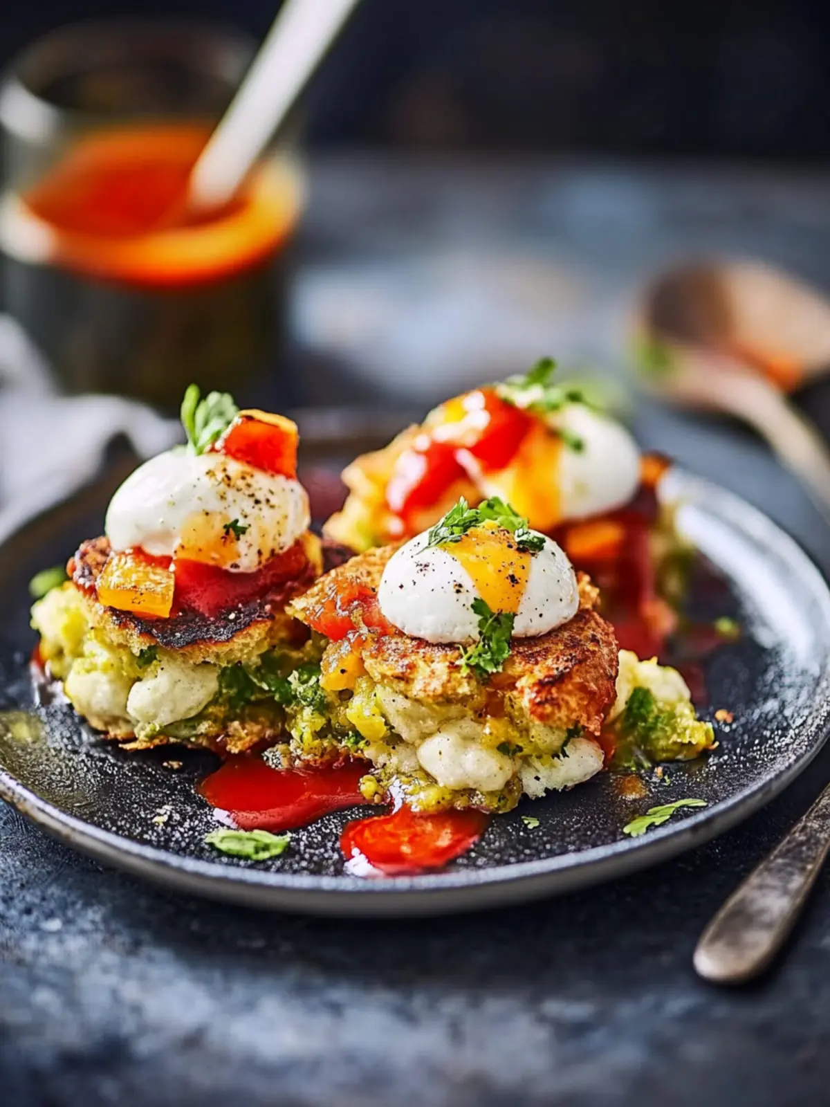 Bubble and squeak brunch