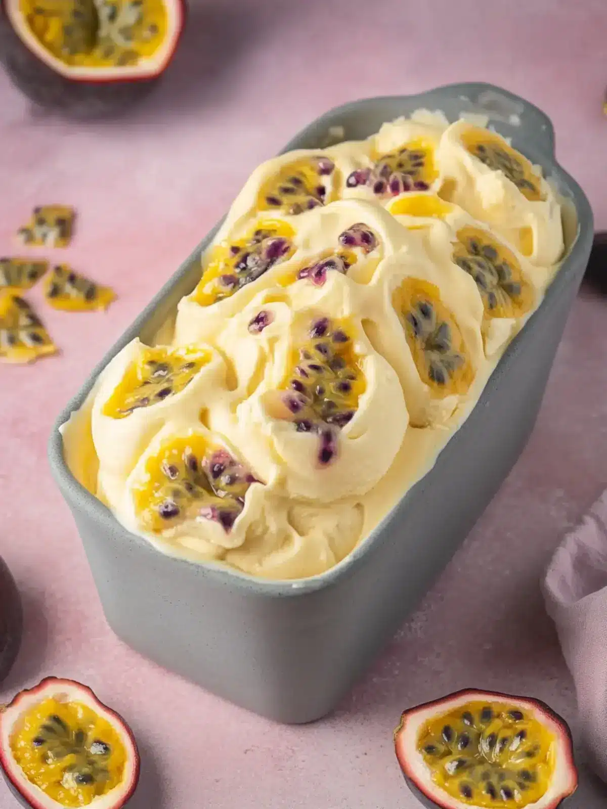 Delightful Passion Fruit Ice Cream You Can Make at Home 4 Passion Fruit Ice Cream