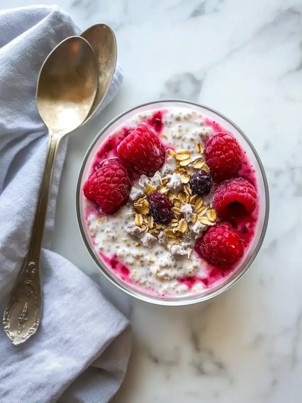 Energizing Raspberry Kefir Overnight Oats for a Fresh Start 2 Raspberry Kefir Overnight Oats
