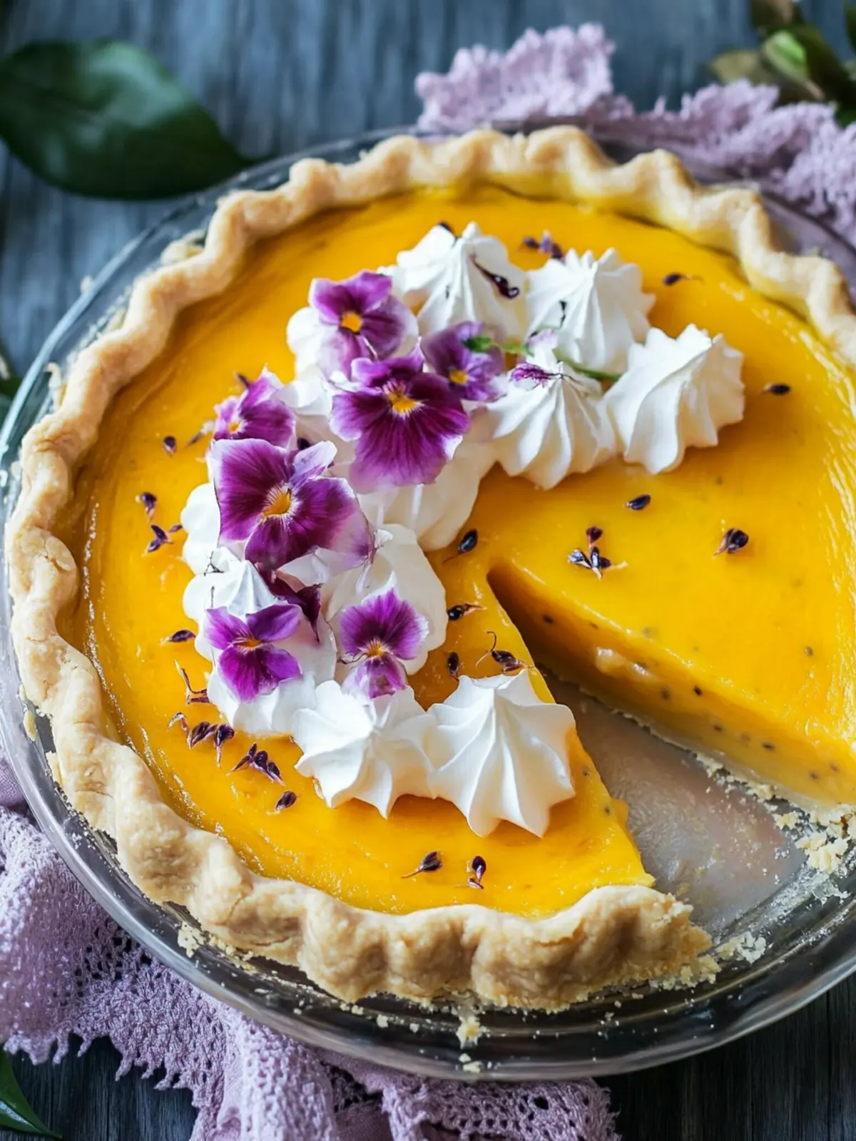 Passionfruit Pie
