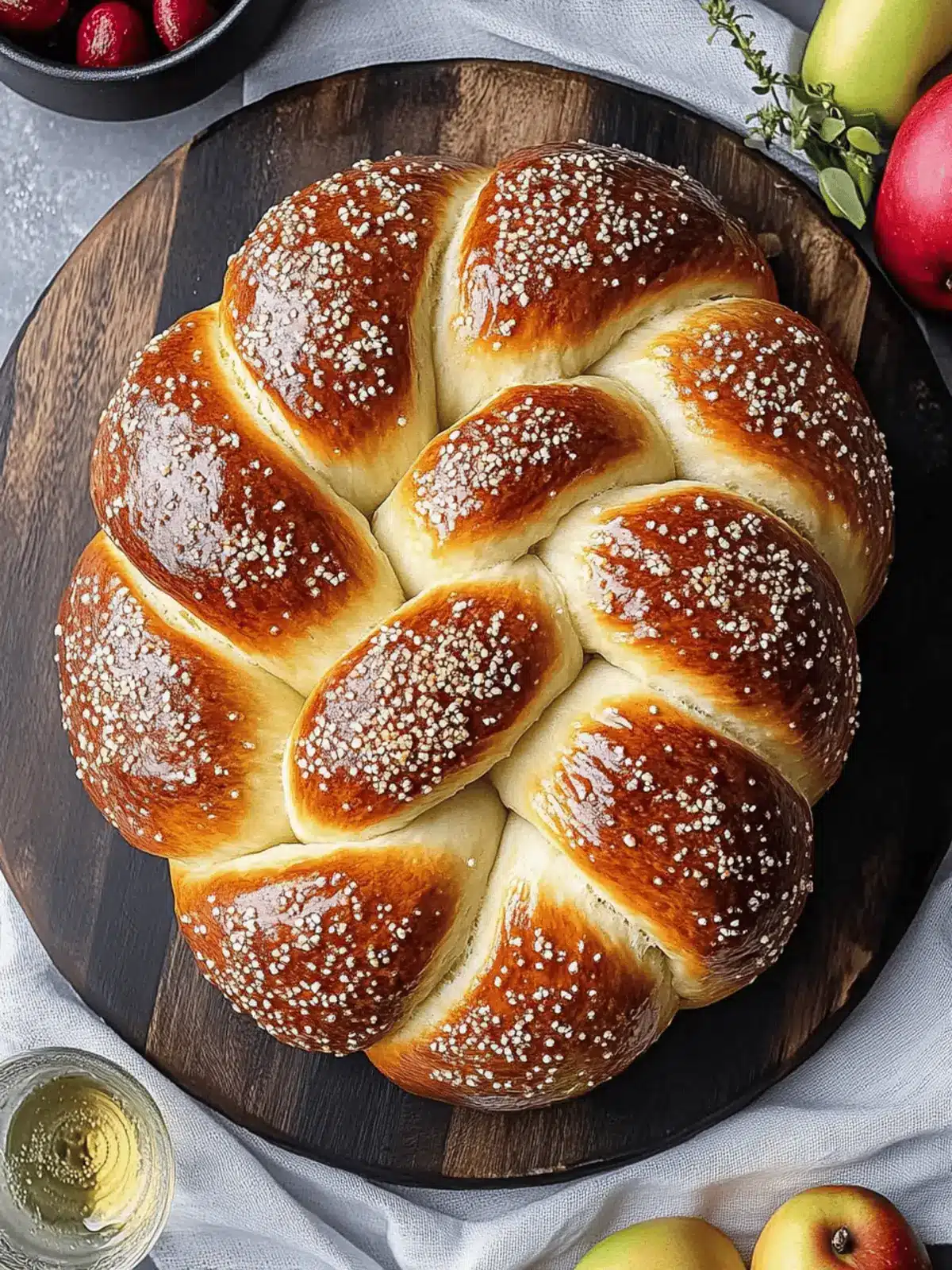 Round Challah Bliss: Your Guide to Rosh Hashanah Delight 4 Round Challah (For Rosh Hashanah)