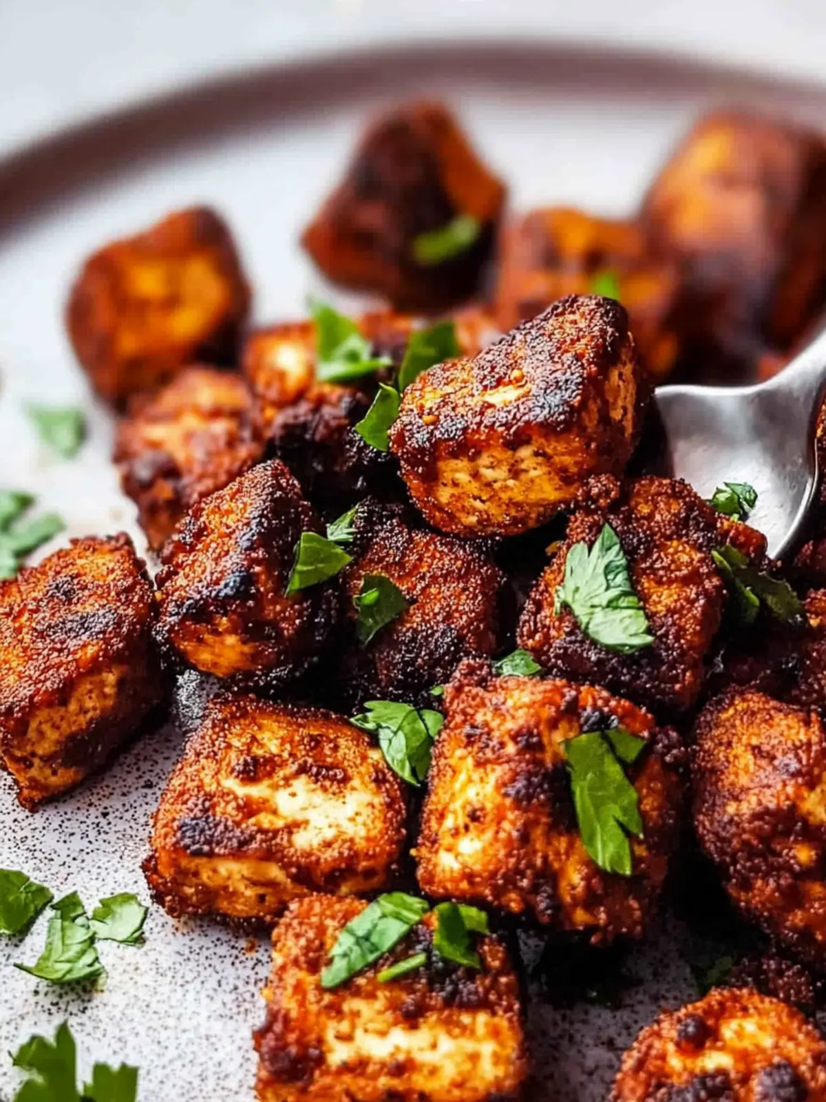 Crispy Cajun Tofu Bites
