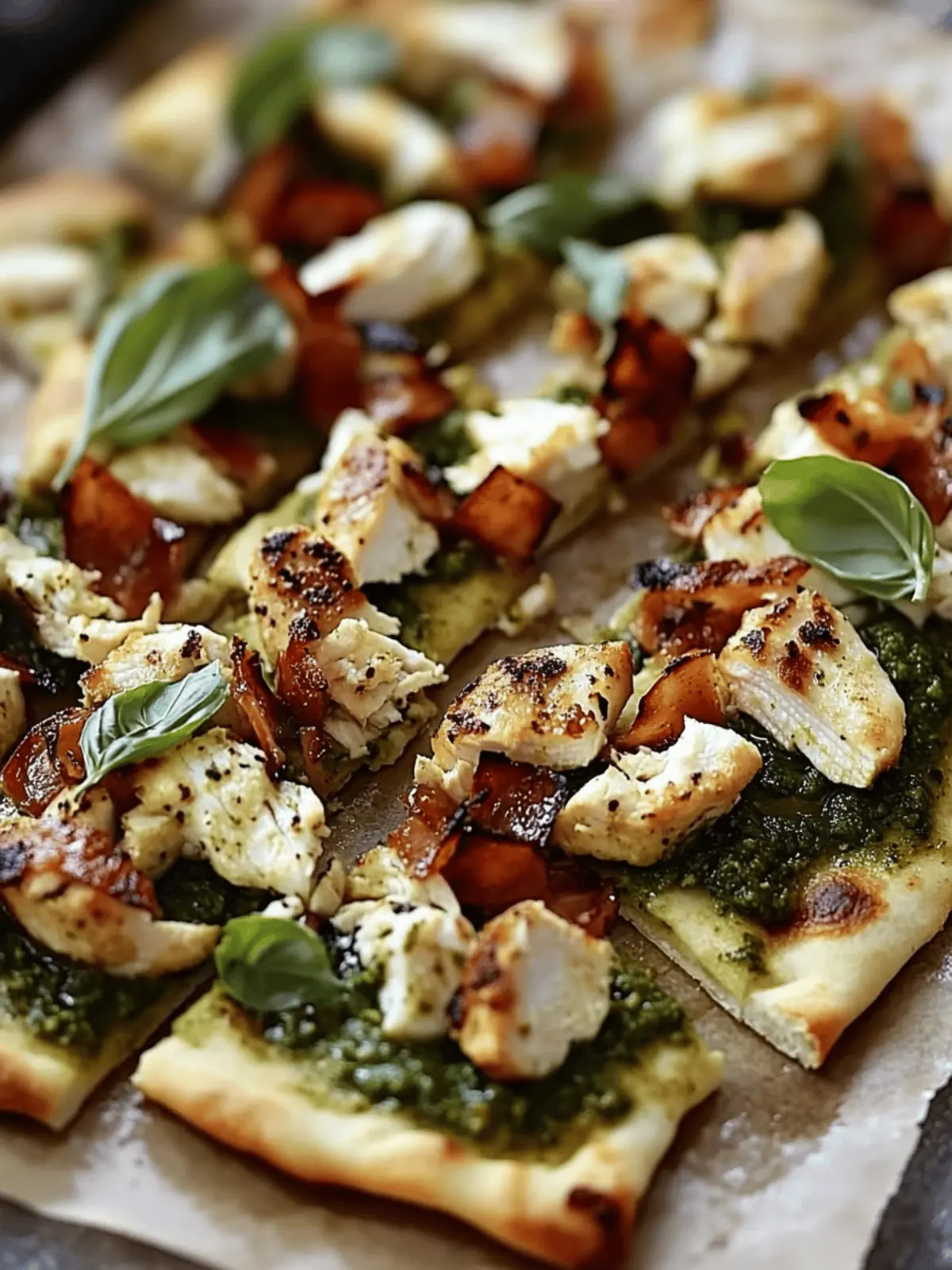 Pesto Chicken Flatbread: Quick, Customizable Delight at Home 3 Pesto Chicken Flatbread: Quick, Customizable Delight at Home