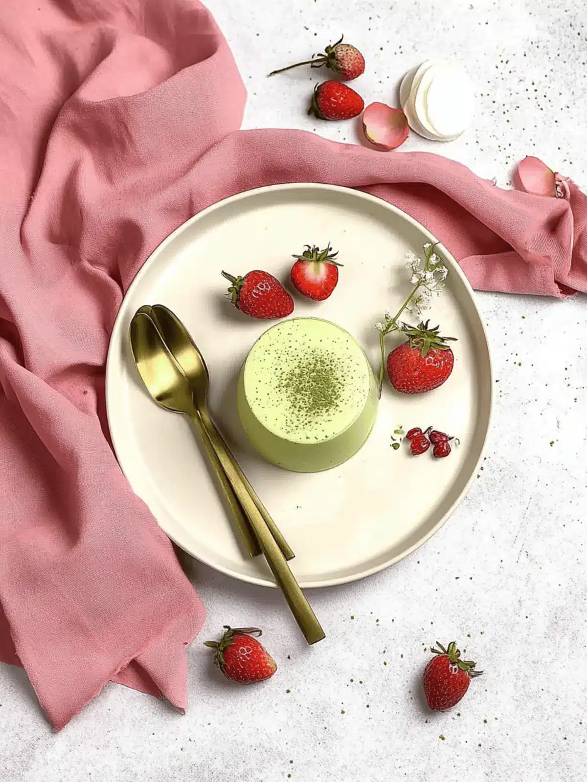 Decadent Matcha Panna Cotta Everyone Will Love 4 Matcha Panna Cotta