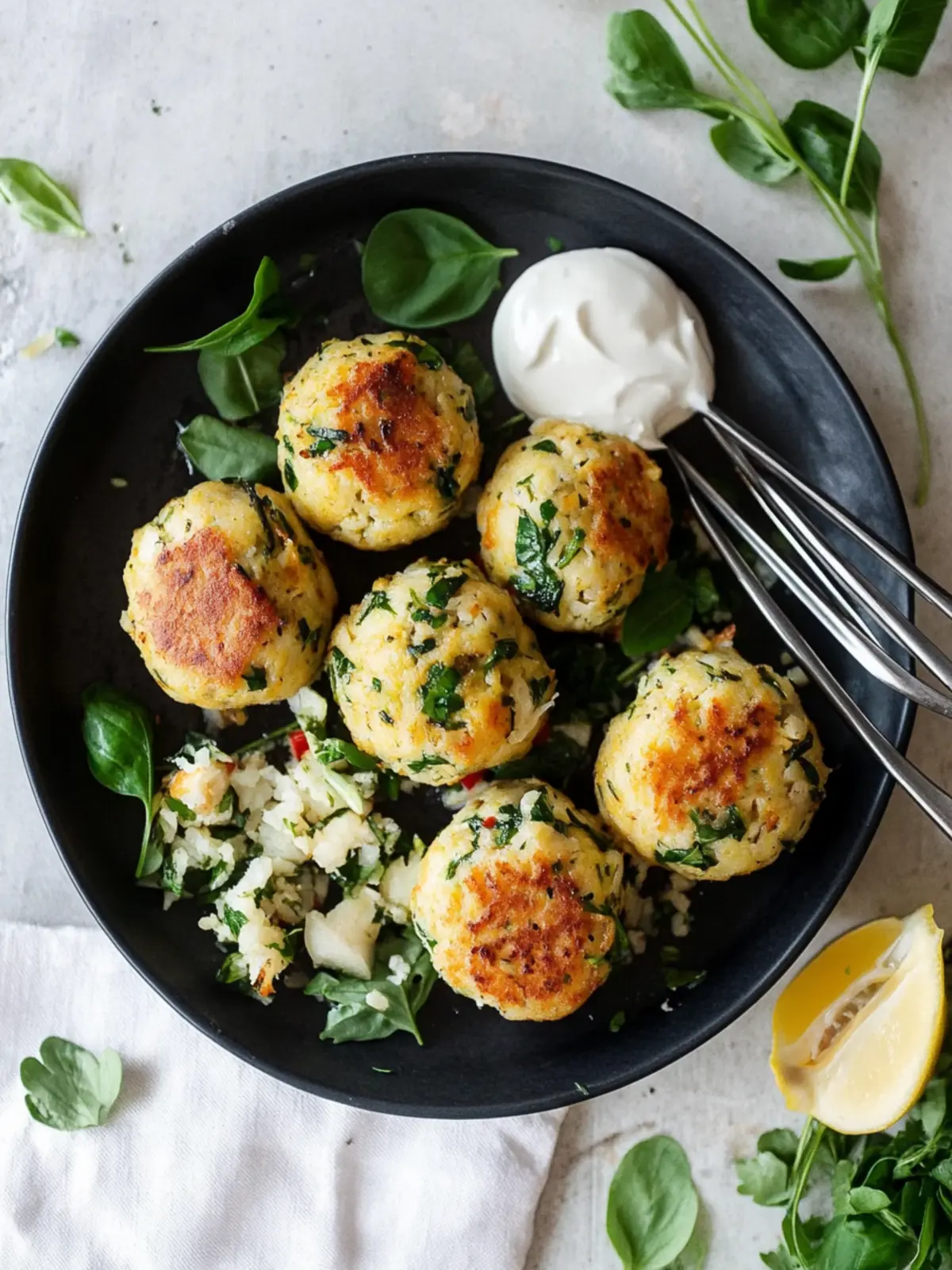 Baked Tuna Meatballs