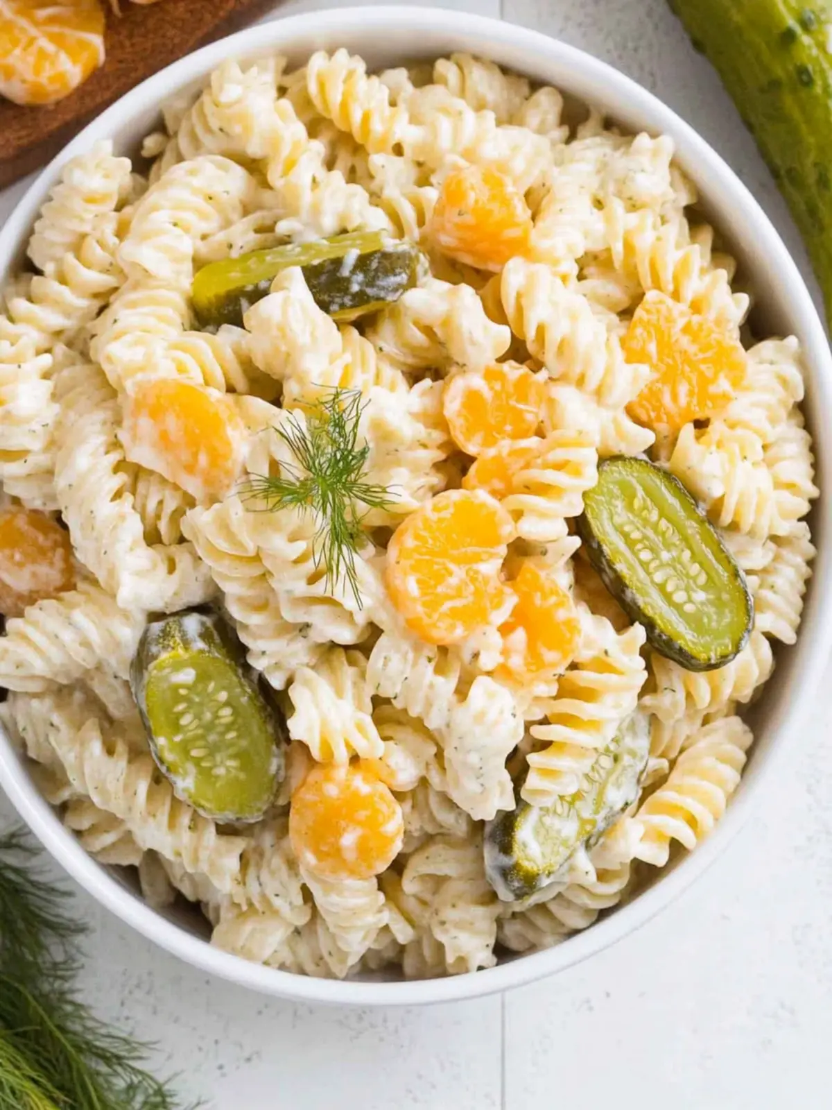 Dill Pickle Pasta Salad