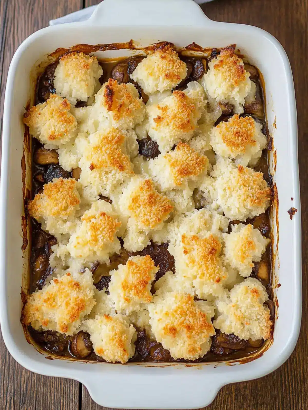 Stuffed Mushroom Casserole
