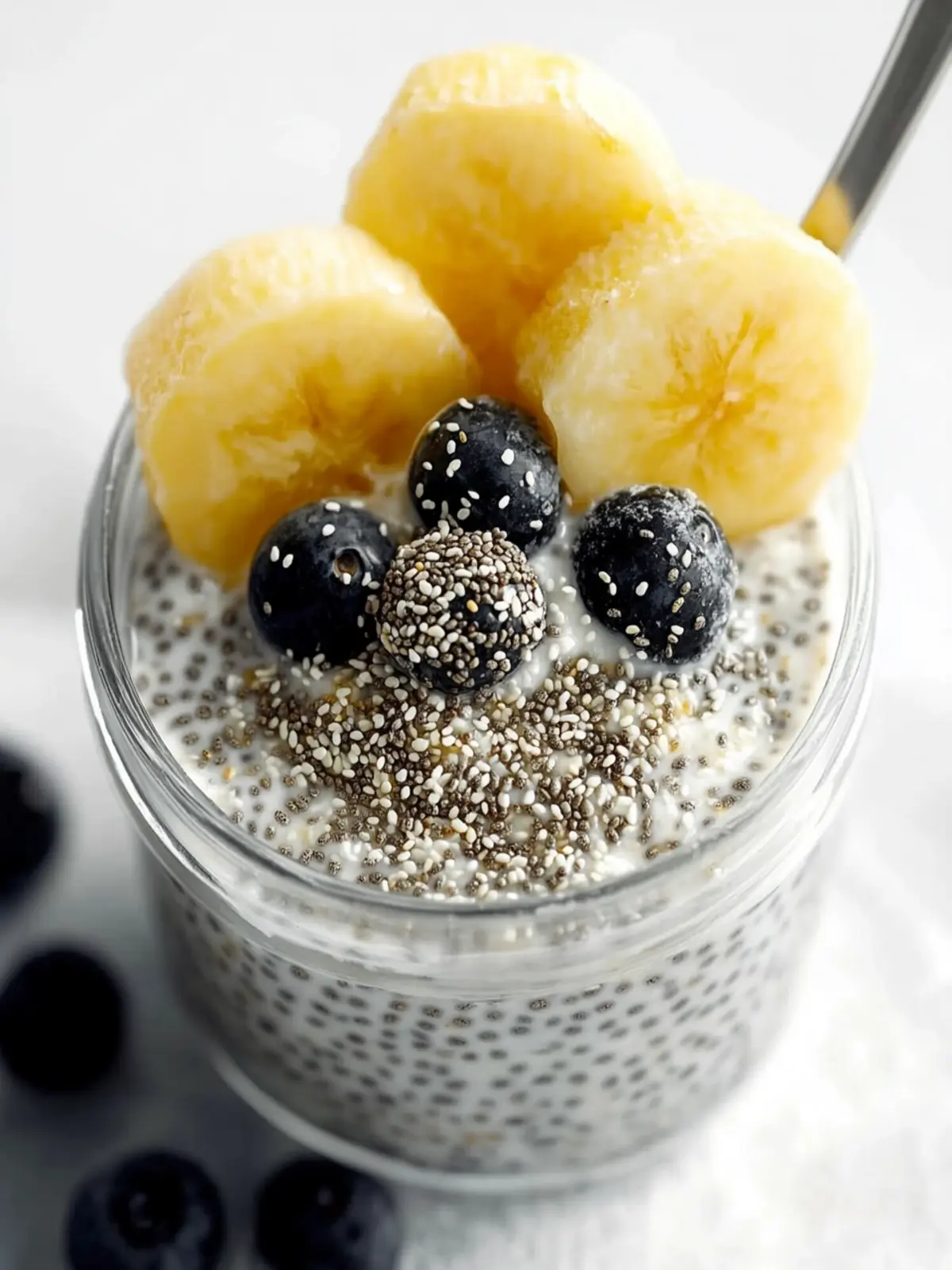 4-ingredient Creamy Coconut Milk Chia Pudding