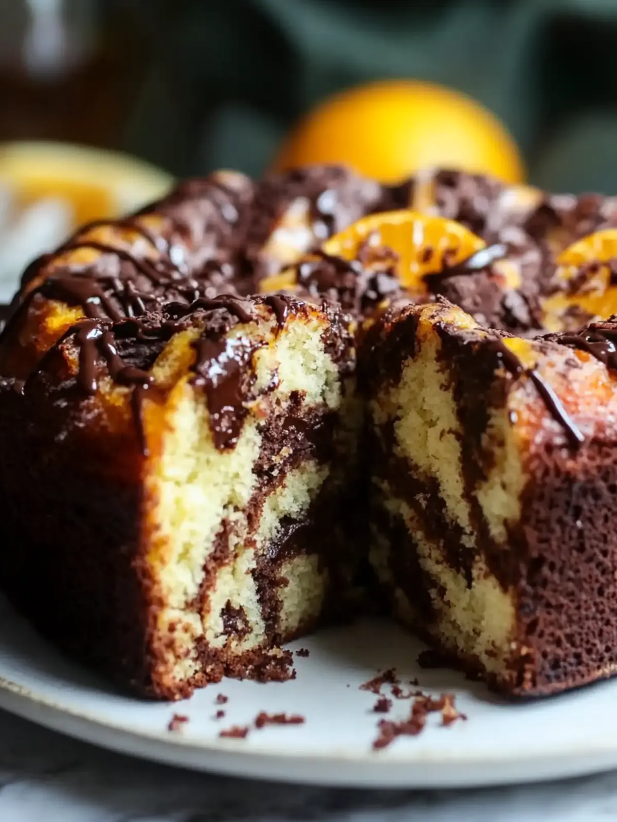 Mary Berry  Chocolate Orange Marble Cake
