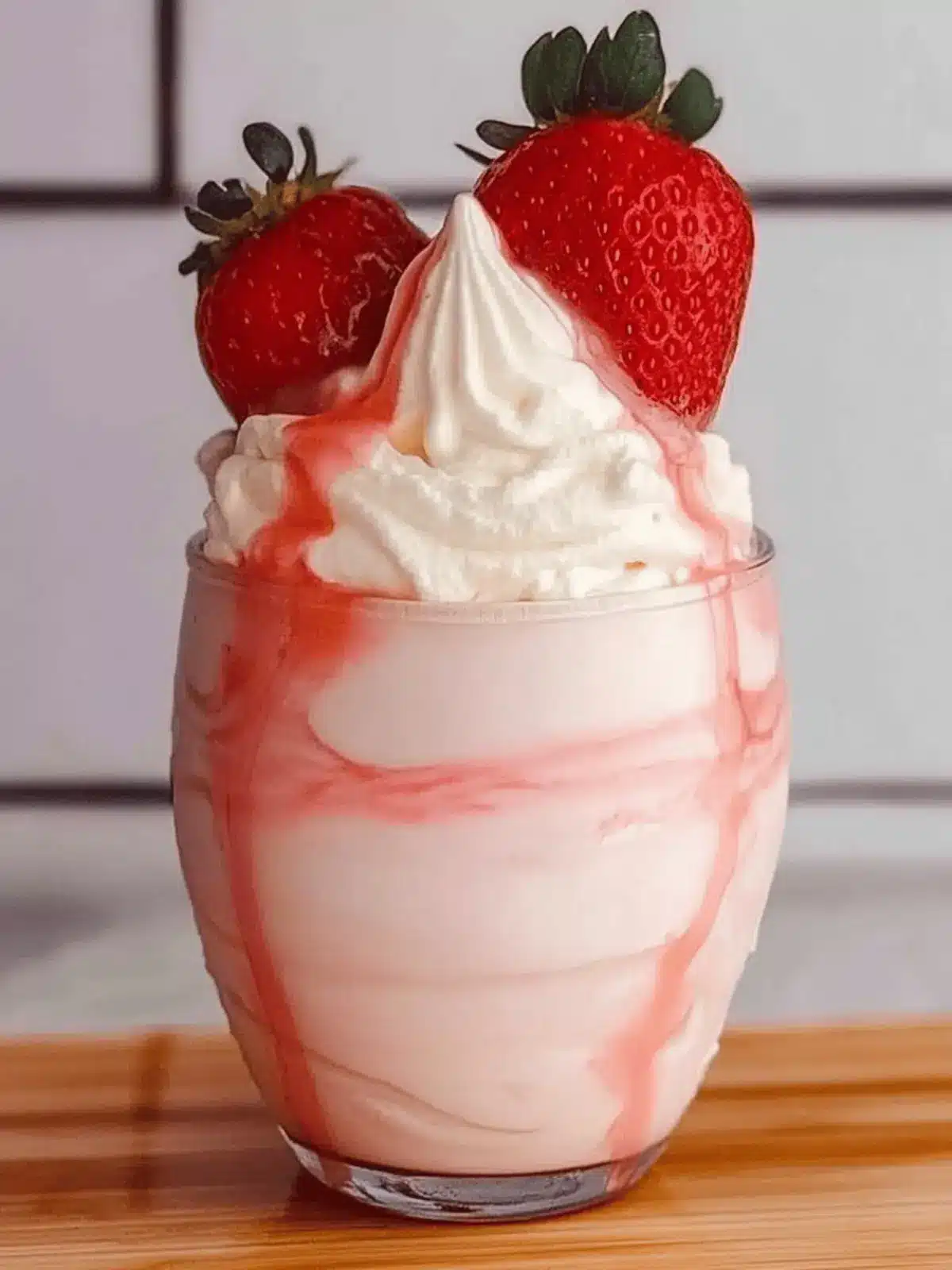 Indulge in 2-Ingredient Strawberry Whipped Milk Bliss 3 2-Ingredient Strawberry Whipped Milk
