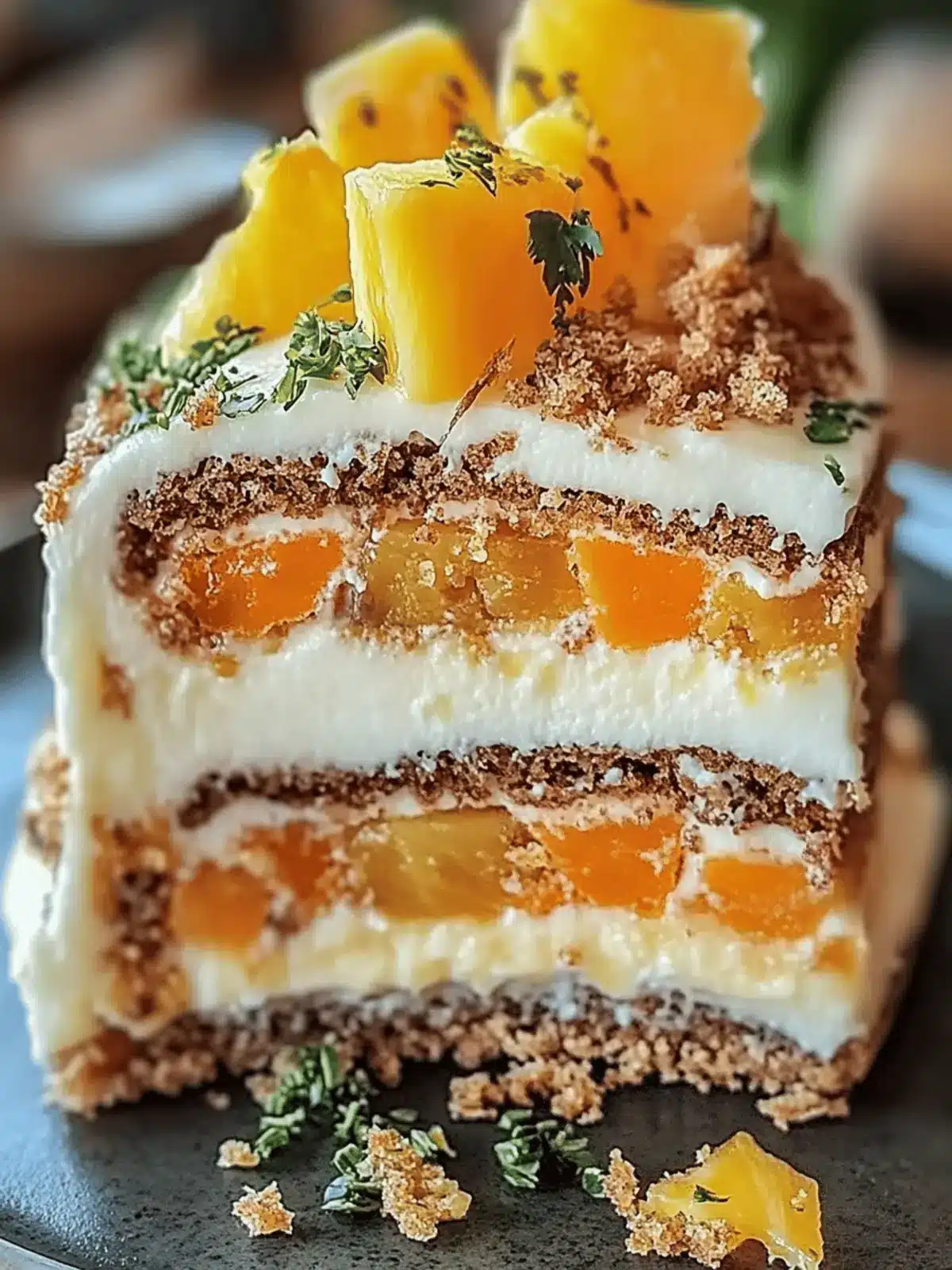 Hawaiian Carrot Pineapple Cake