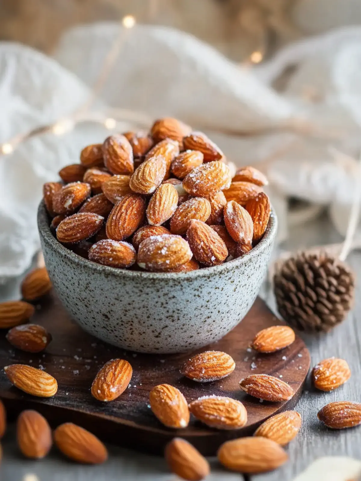 Sweet and Crunchy Maple Roasted Salted Almonds Recipe 2 Maple Roasted Salted Almonds