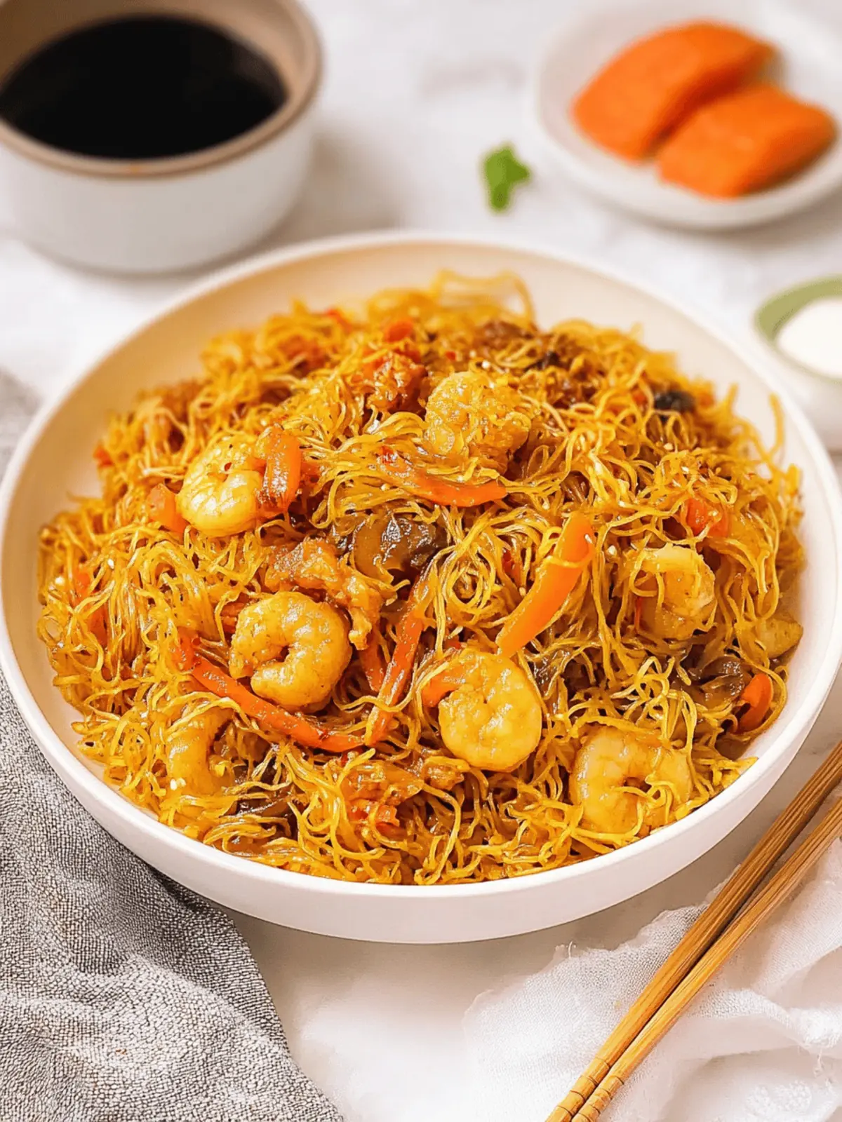 Singapore Noodles (Singapore Mei Fun)