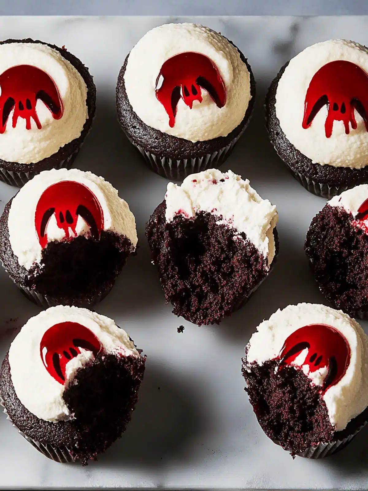Vampire Cupcakes
