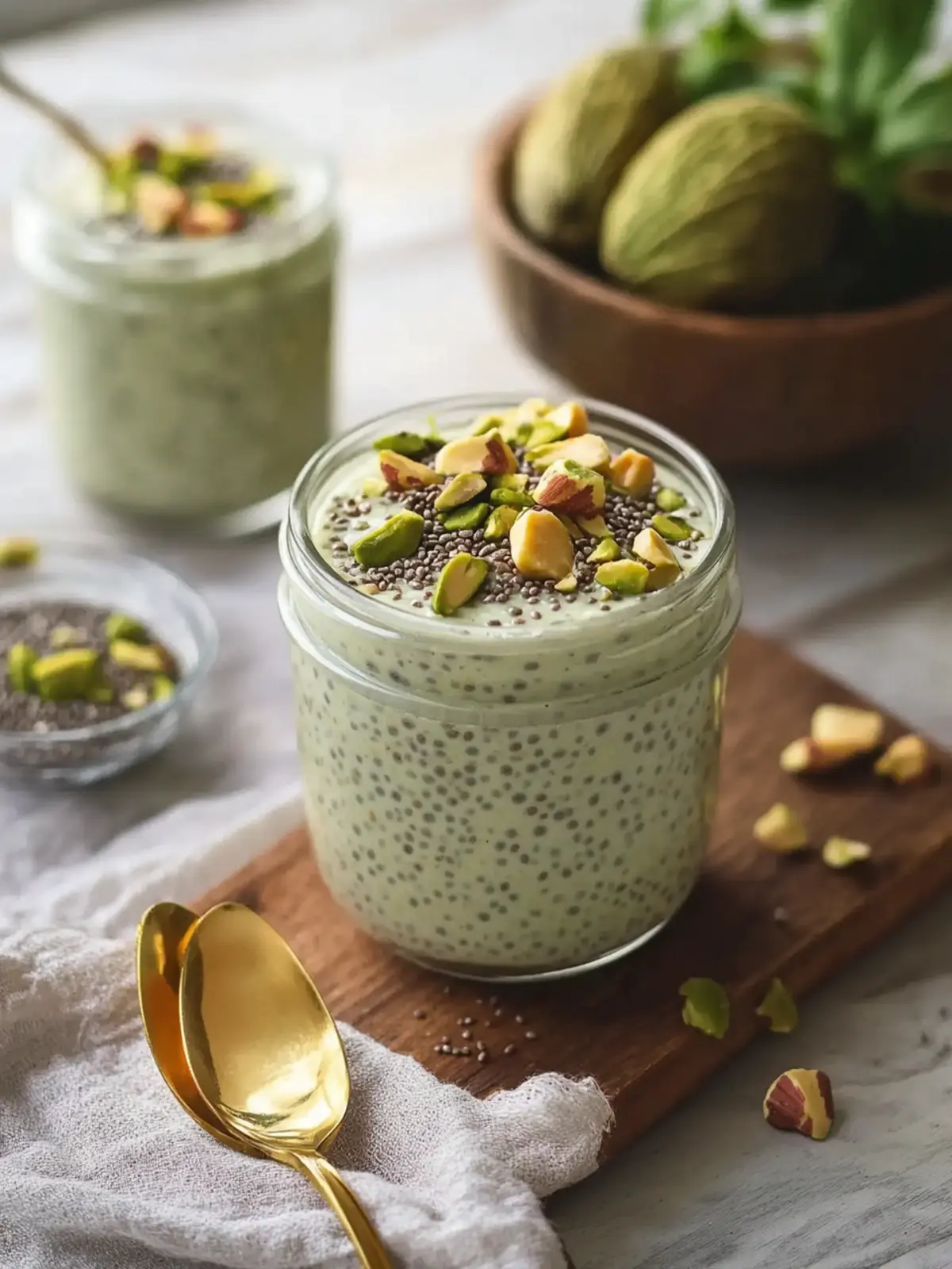 Pistachio Chia Pudding