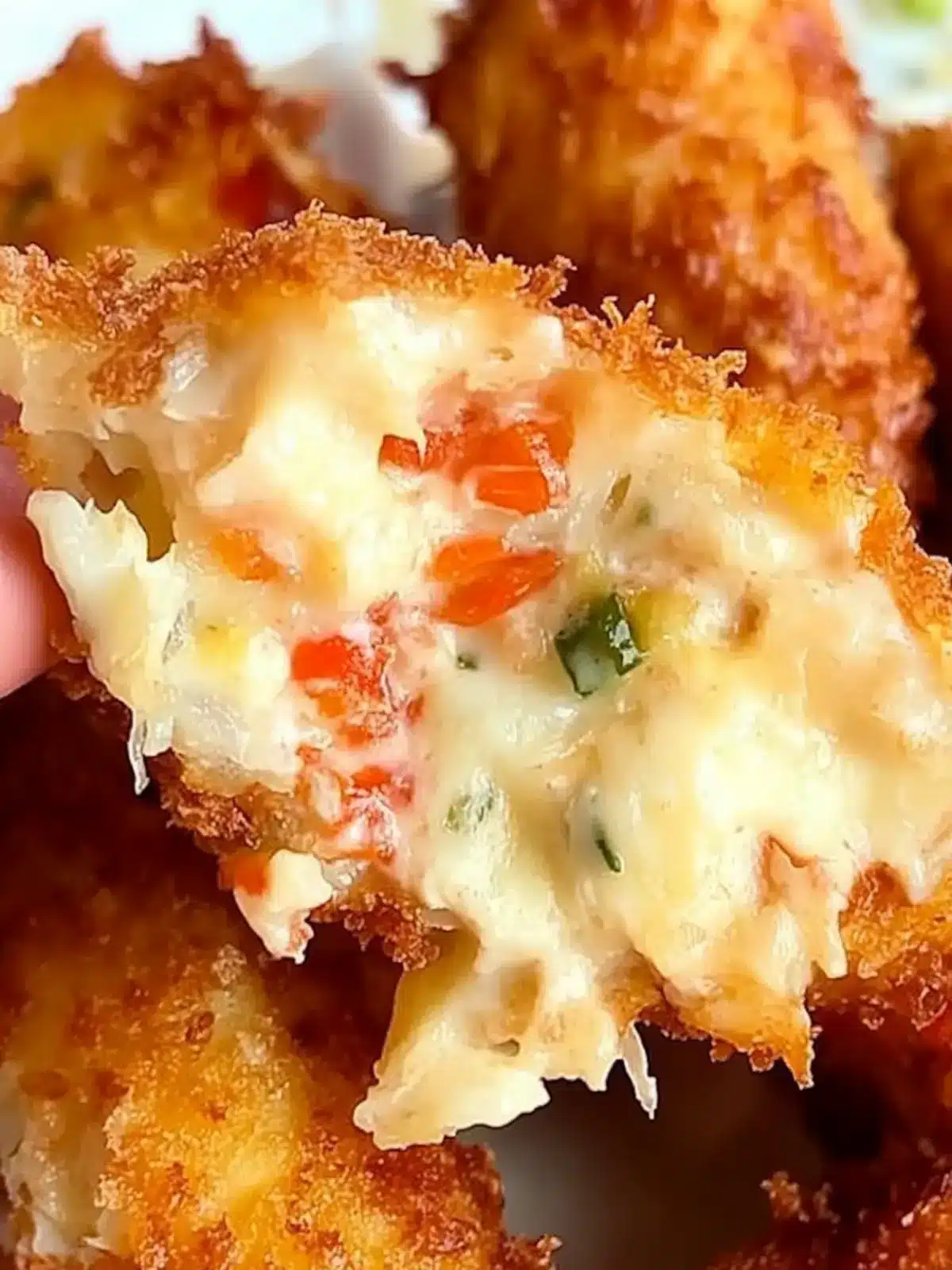 Crab Rangoon Mozzarella Sticks