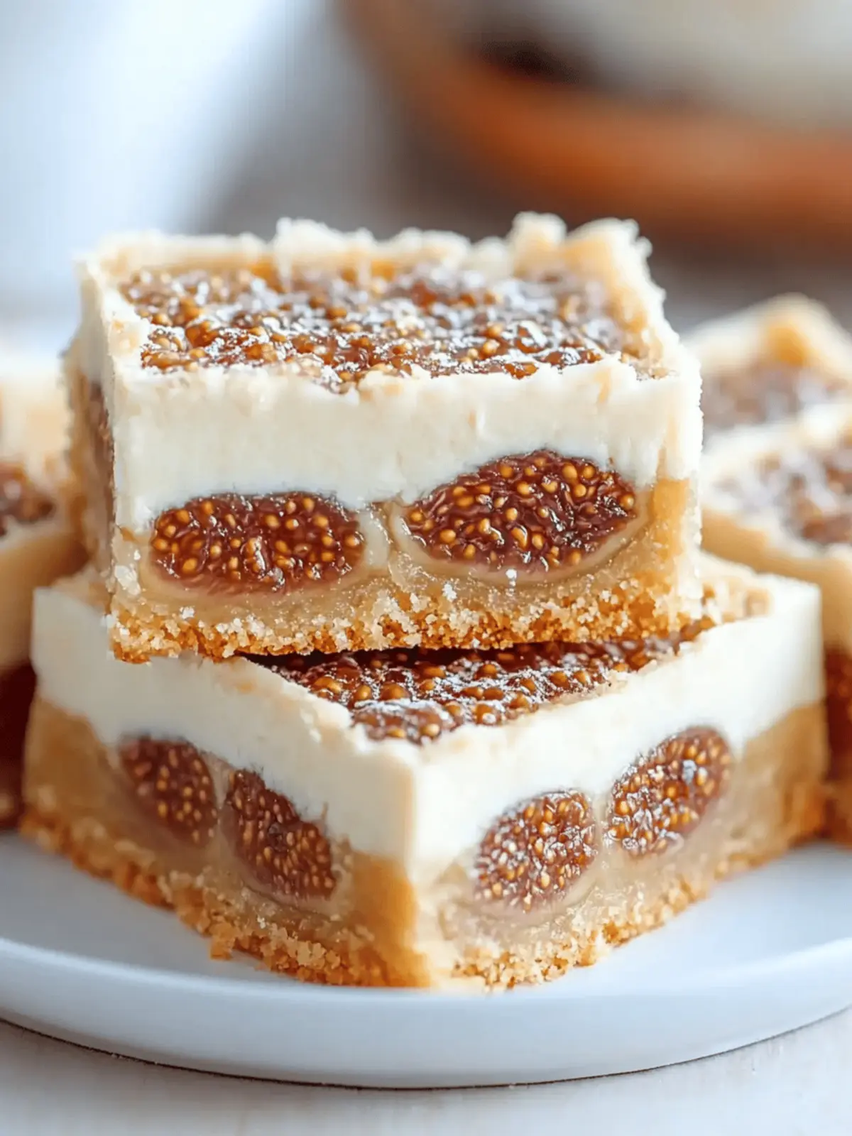 Delicious Fig and Cream Cheese Bars to Wow Your Taste Buds 4 Fig and Cream Cheese Bars