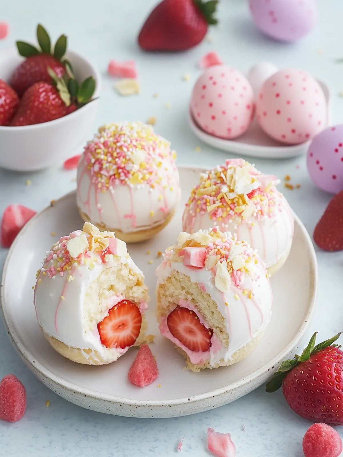 Strawberry Shortcake Easter Egg Bombs