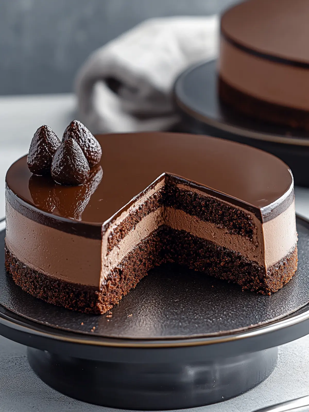 Chocolate Mousse Cake