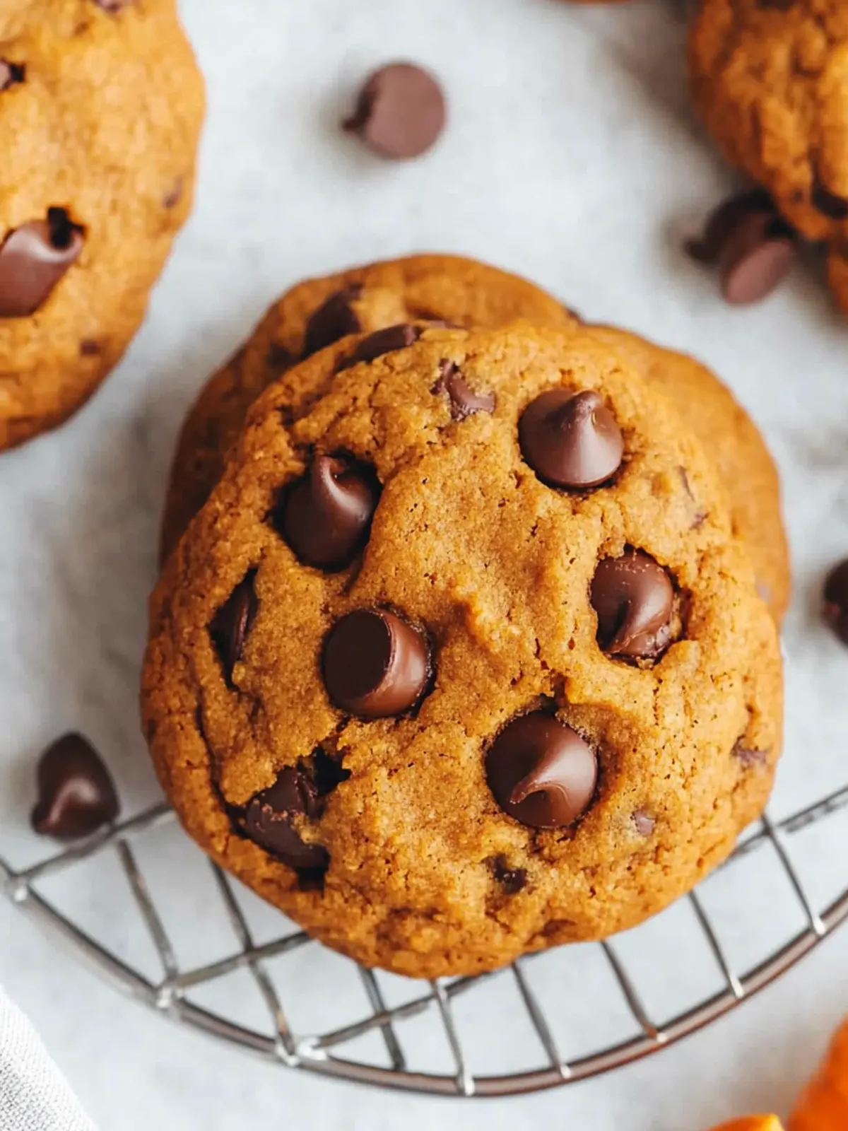 Gluten-Free Pumpkin Chocolate Chip Cookies