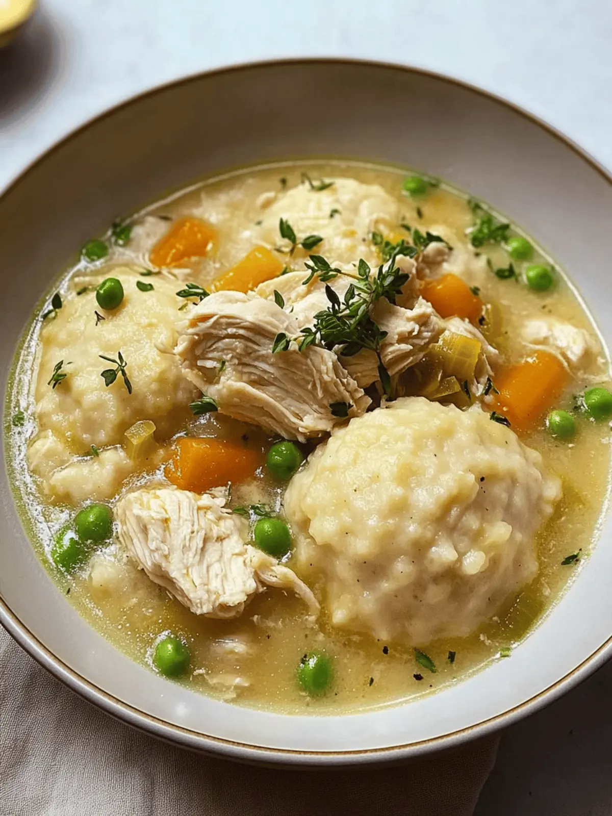 Instant Pot Chicken and Dumplings