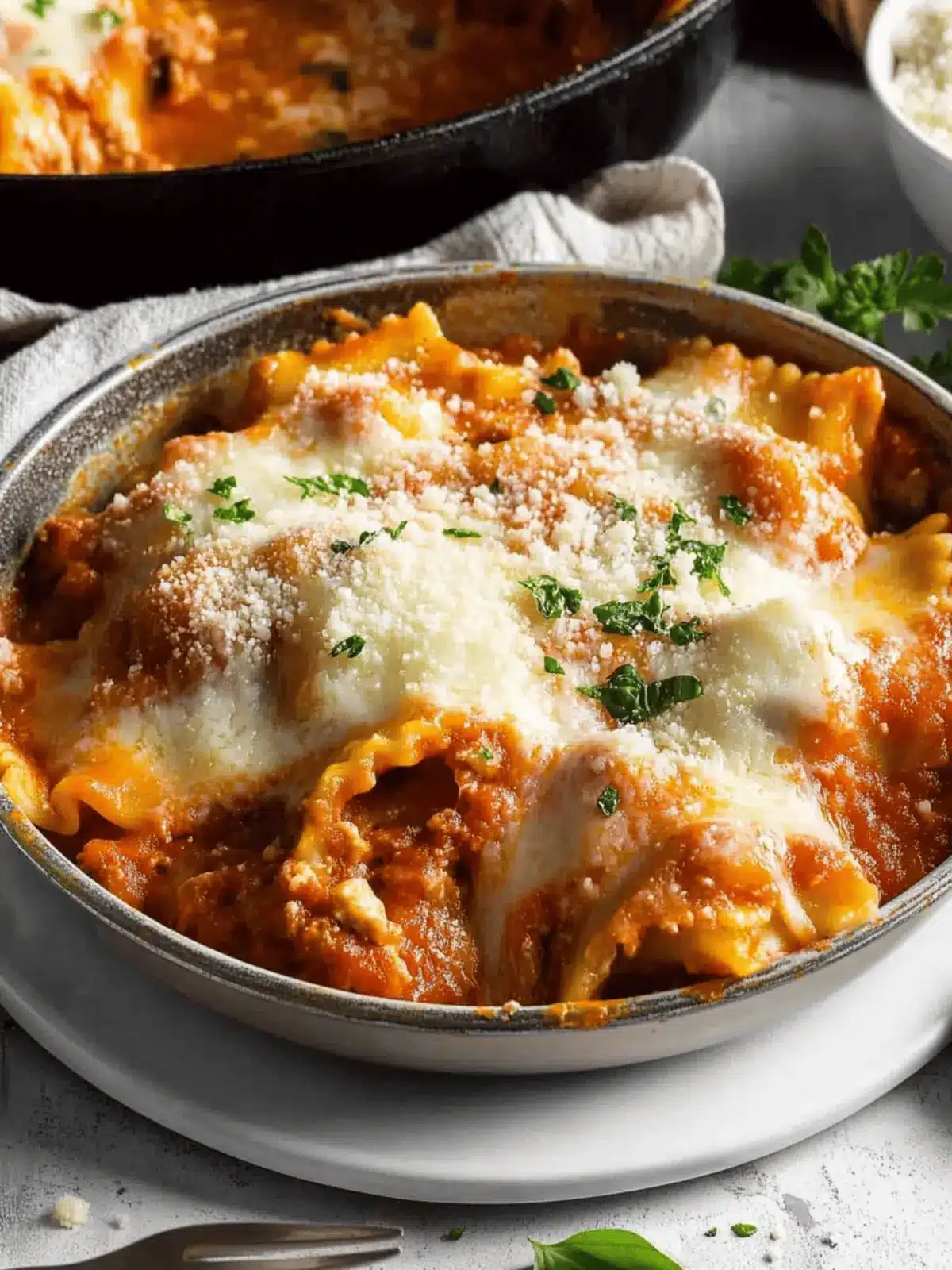 Skillet Lasagna