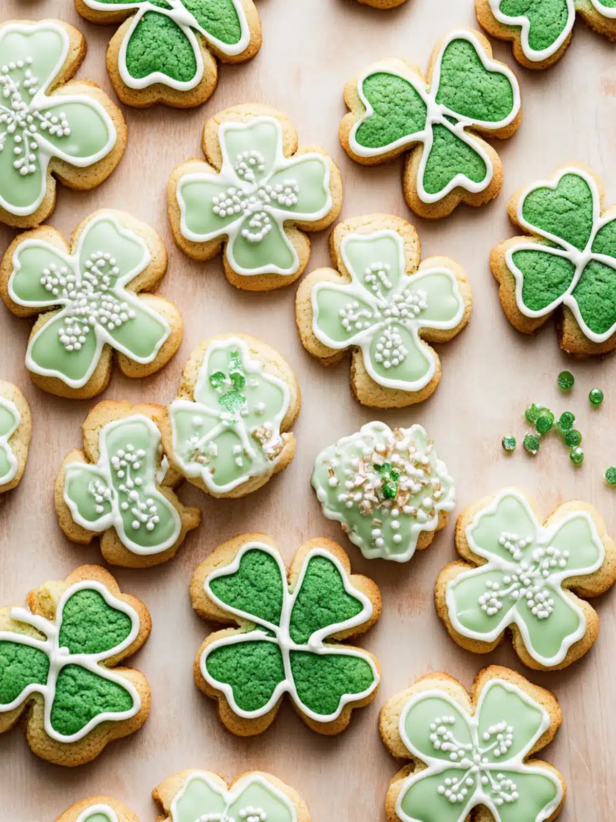 Delightful Vanilla Bean St. Patrick s Day Cookies to Savor 3 Vanilla Bean St. Patrick s Day Cookies