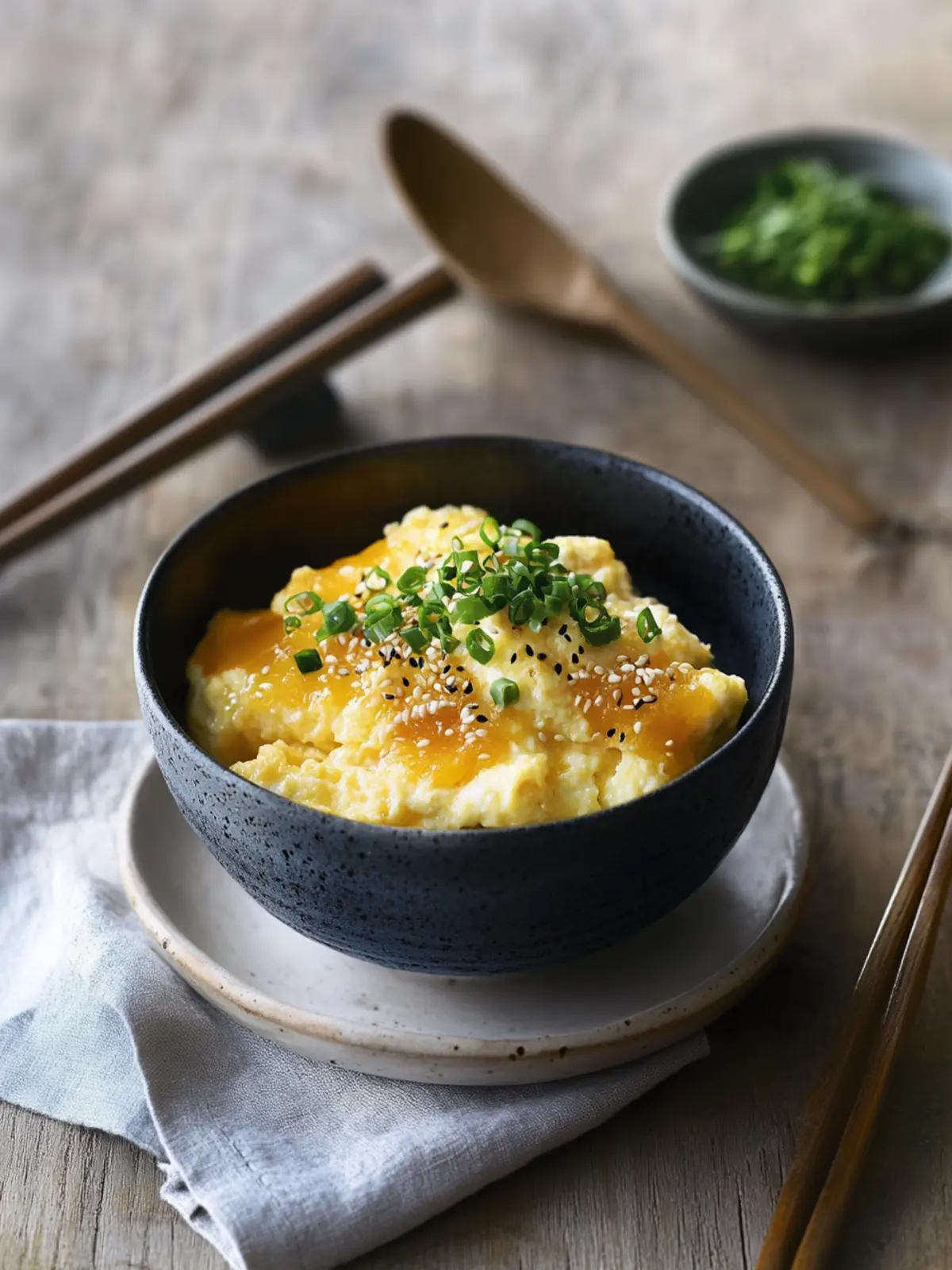 Dashi Scrambled Eggs Are the Japanese Breakfast