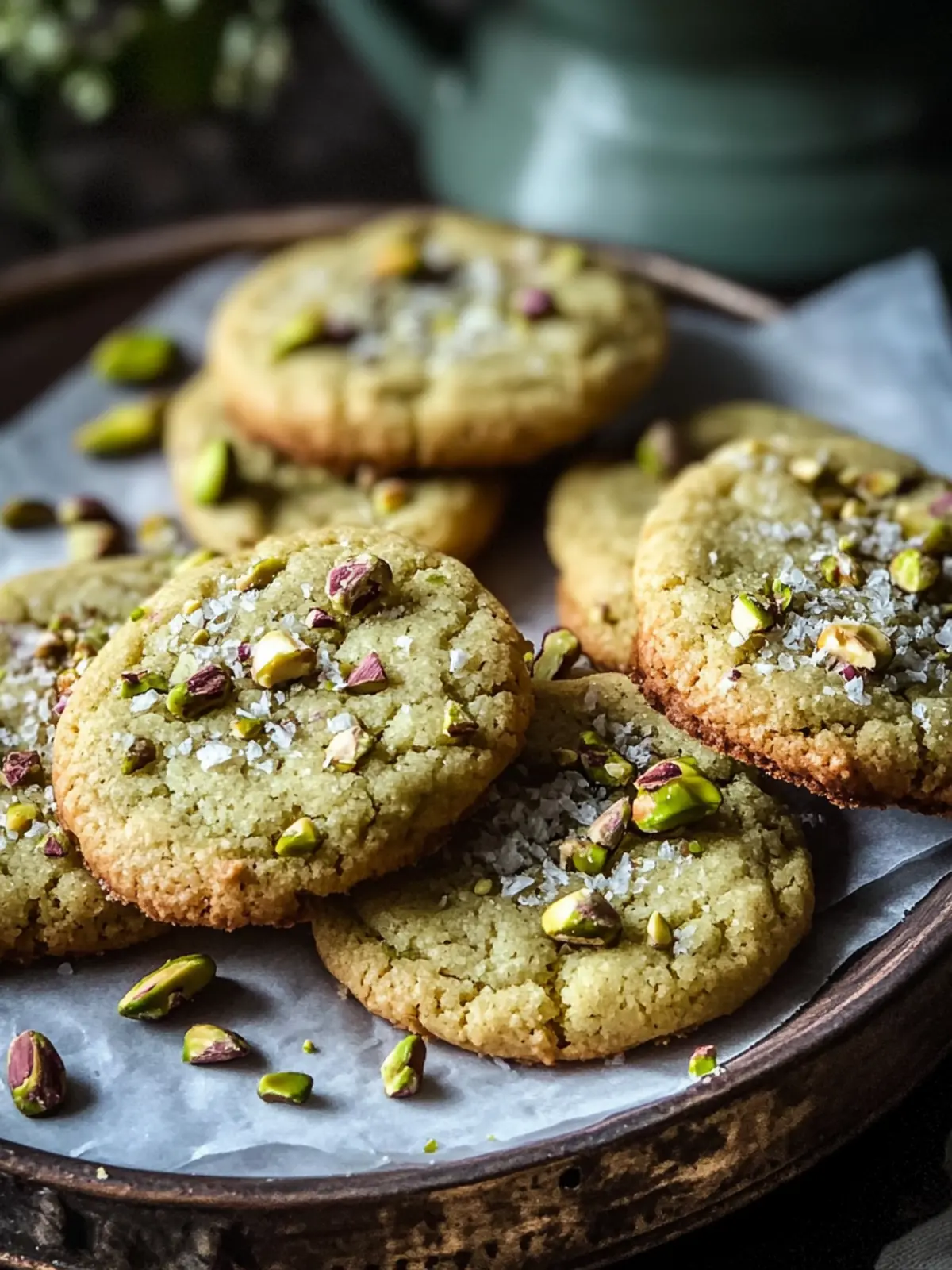 Soft & Chewy Pistachio Cookies