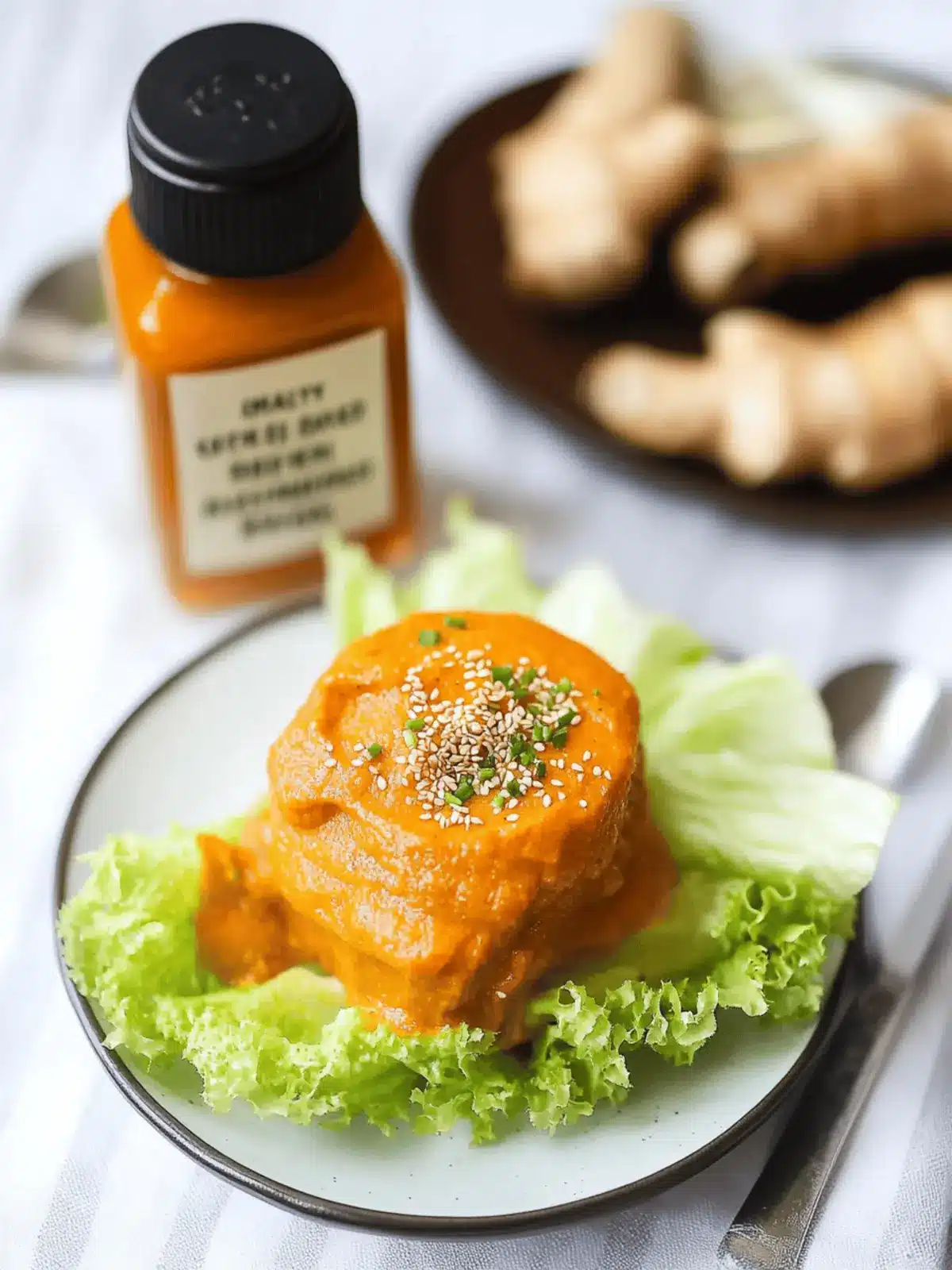 Japanese Carrot Ginger Dressing