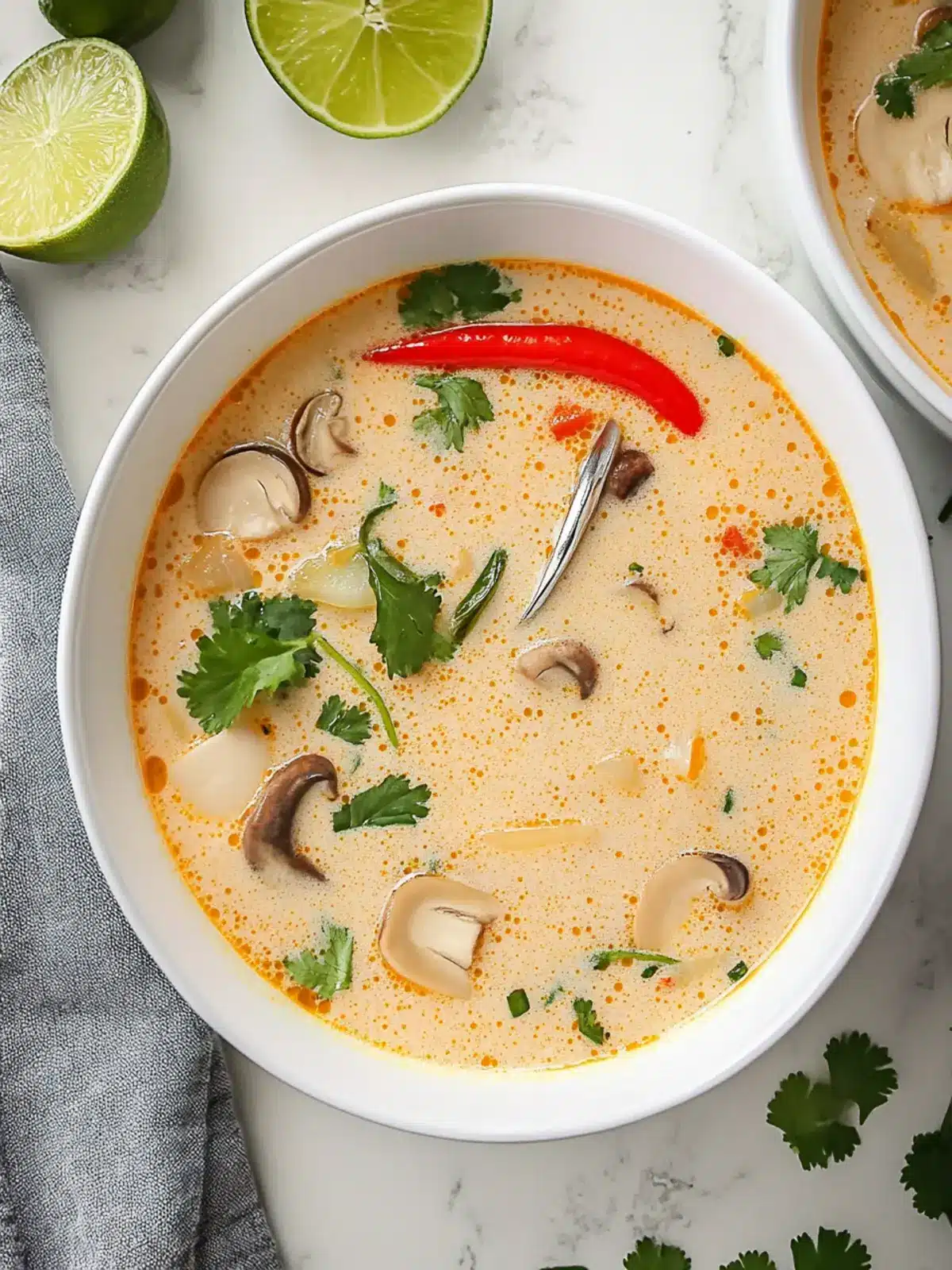 Slow Cooker Tom Kha Soup