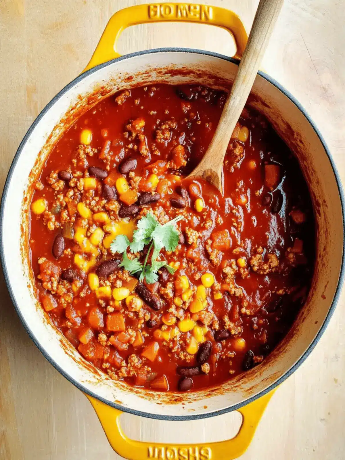 Hearty Dutch Oven Chili with Sweet Potatoes for Cozy Nights
