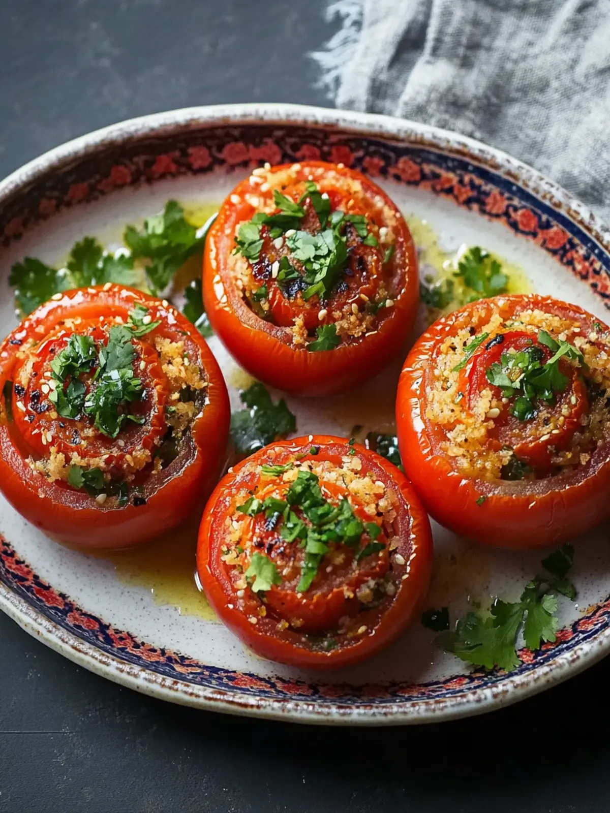 Vietnamese Stuffed Tomatoes