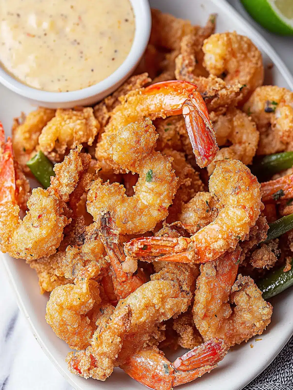 Crispy Shrimp Fritto Misto Appetizer (