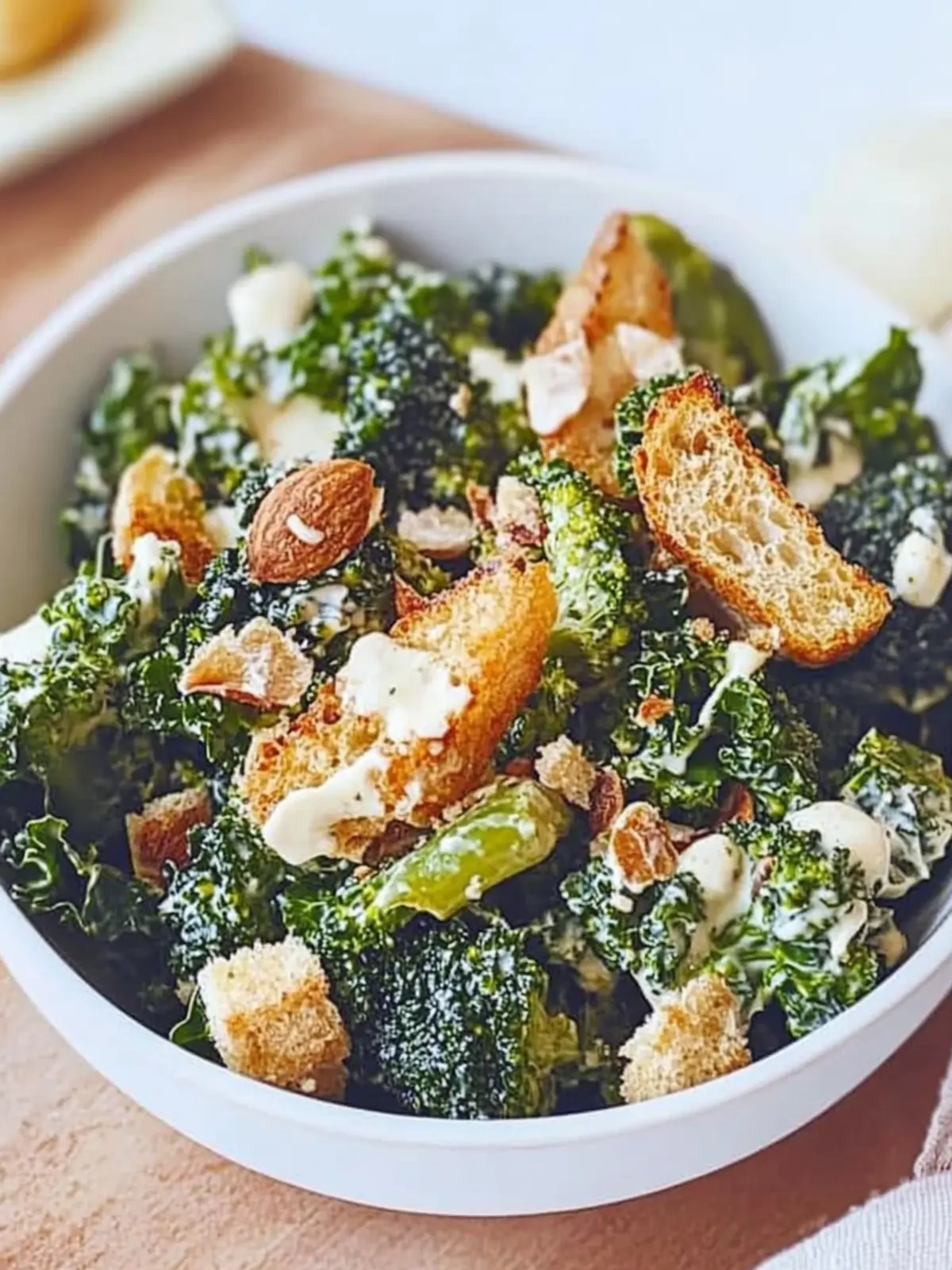 Ultimate Broccoli and Kale Caesar Salad You ll Crave Daily 2 Broccoli and Kale Caesar Salad