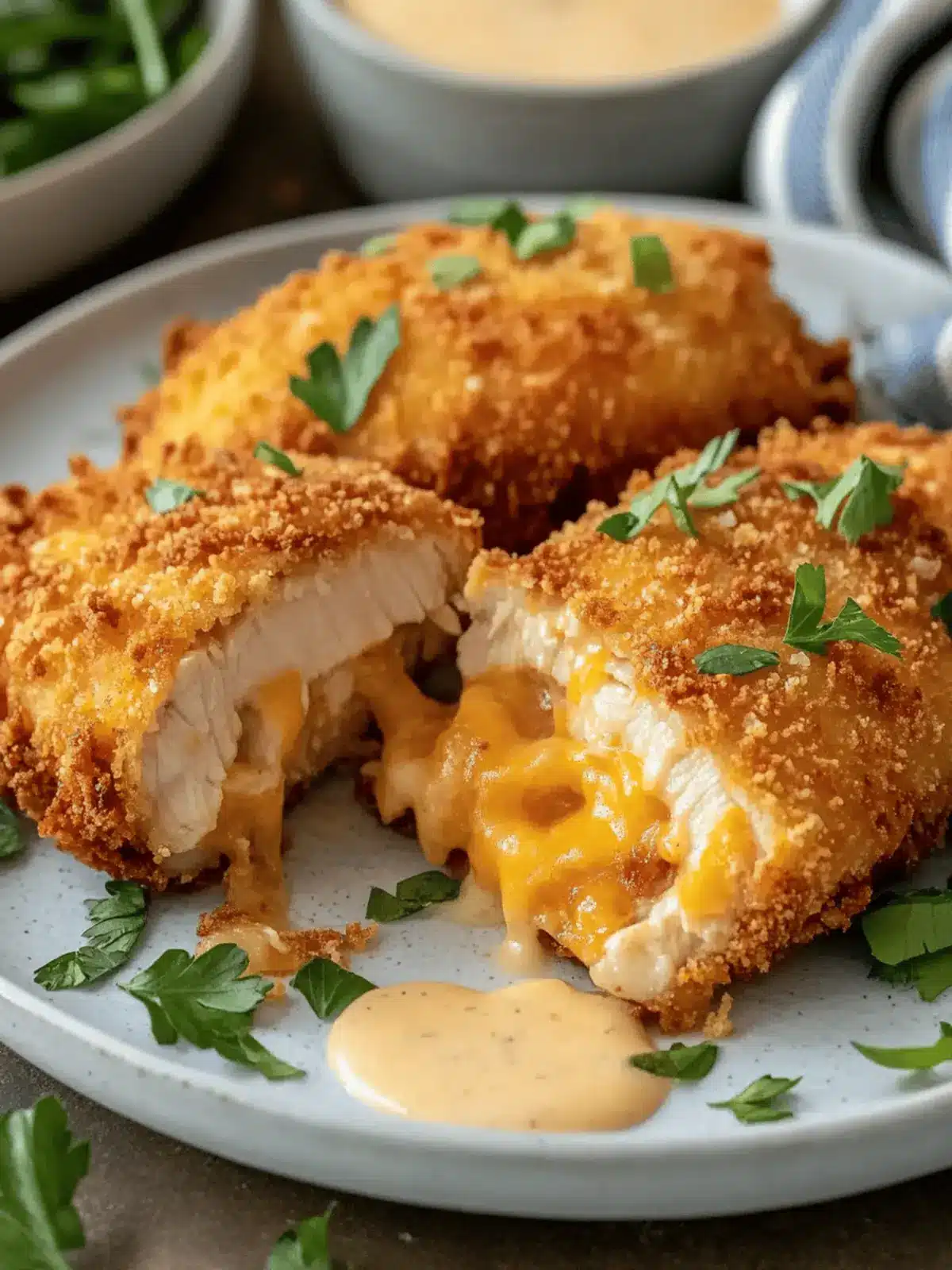 Crispy Cheddar Chicken: Your Go-To Easy Weeknight Delight 3 Crispy Cheddar Chicken