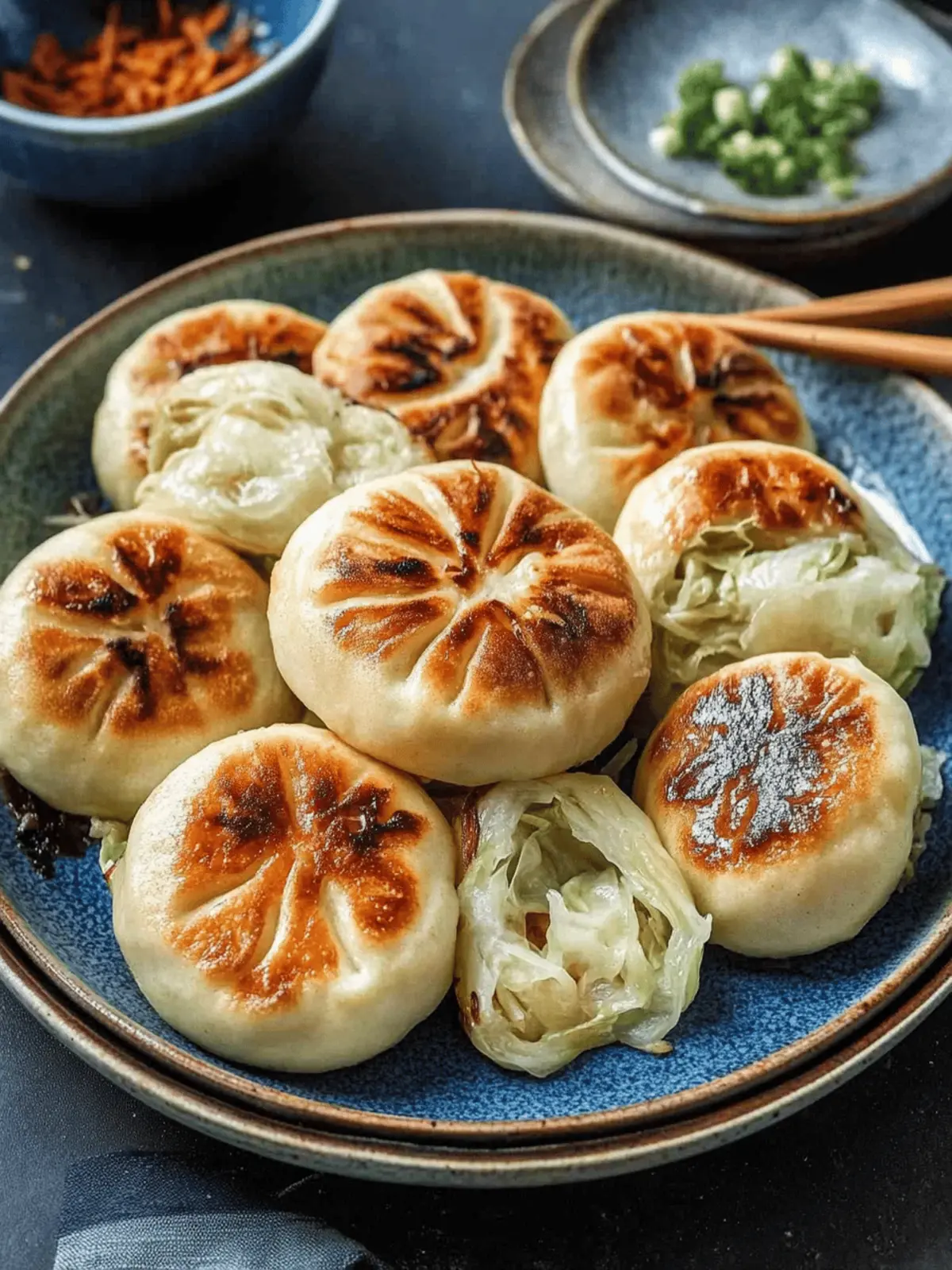 Delicious Pan-Fried Cabbage and Noodle Buns You ll Love 4 Pan-Fried Cabbage and Noodle Buns