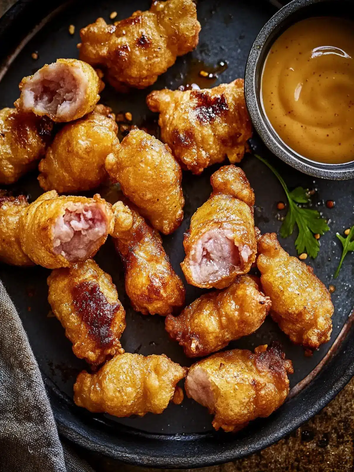 Battered pigs in blankets recipe
