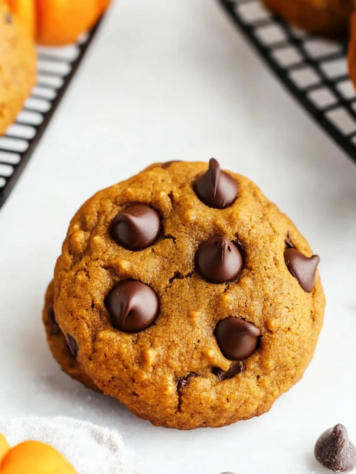 Gluten-Free Pumpkin Chocolate Chip Cookies