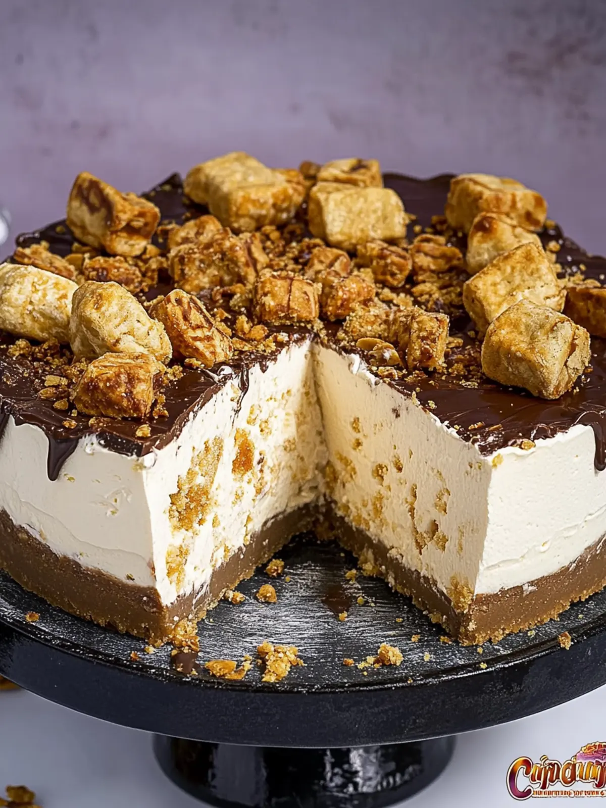 Gluten-free Crunchie Cheesecake Recipe