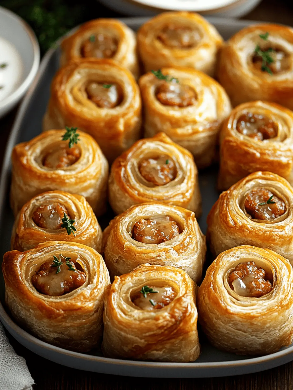 French Onion Sausage Rolls That Will Wow Your Taste Buds 4 French Onion Sausage Rolls