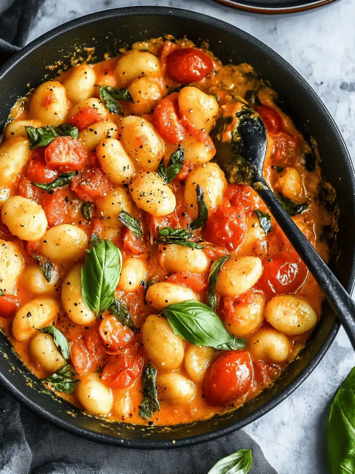 Creamy Roasted Tomato Gnocchi