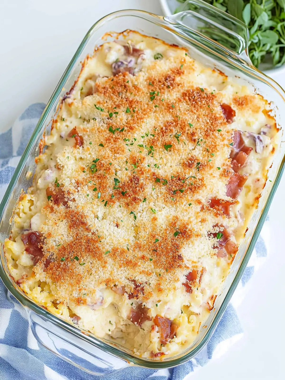 Keto Chicken Cordon Bleu Casserole