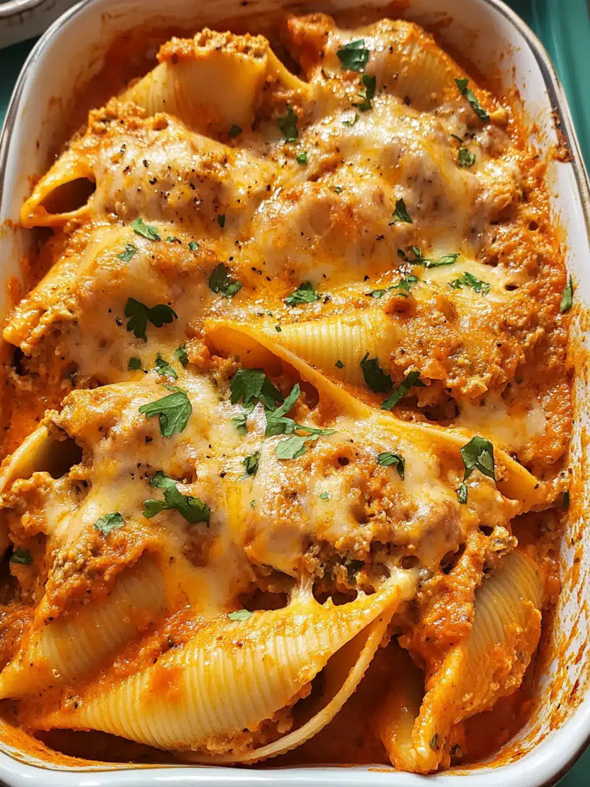 Creamy Cajun Stuffed Shells