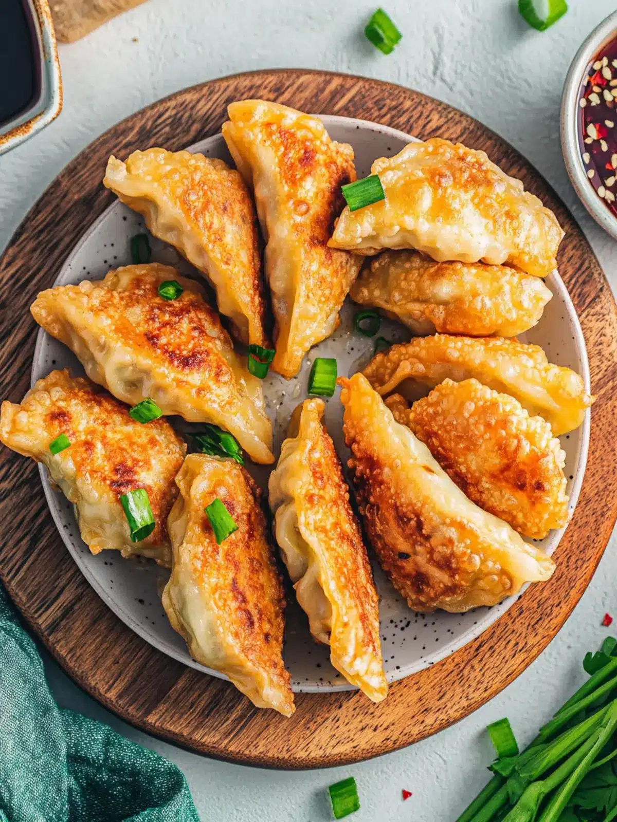 Air Fryer Copycat Panda Express Fried Dumplings