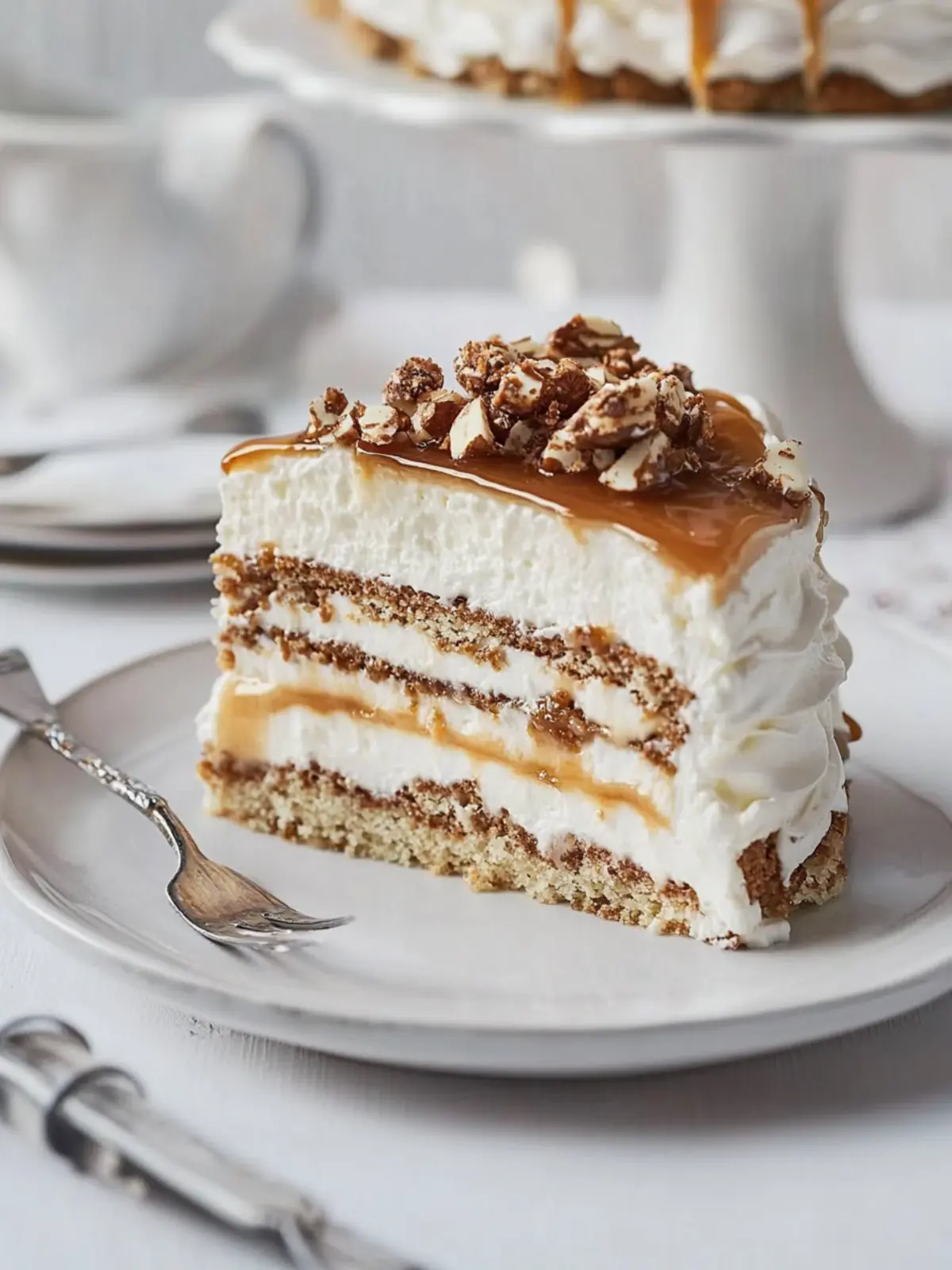 Caramel Crunch Cake