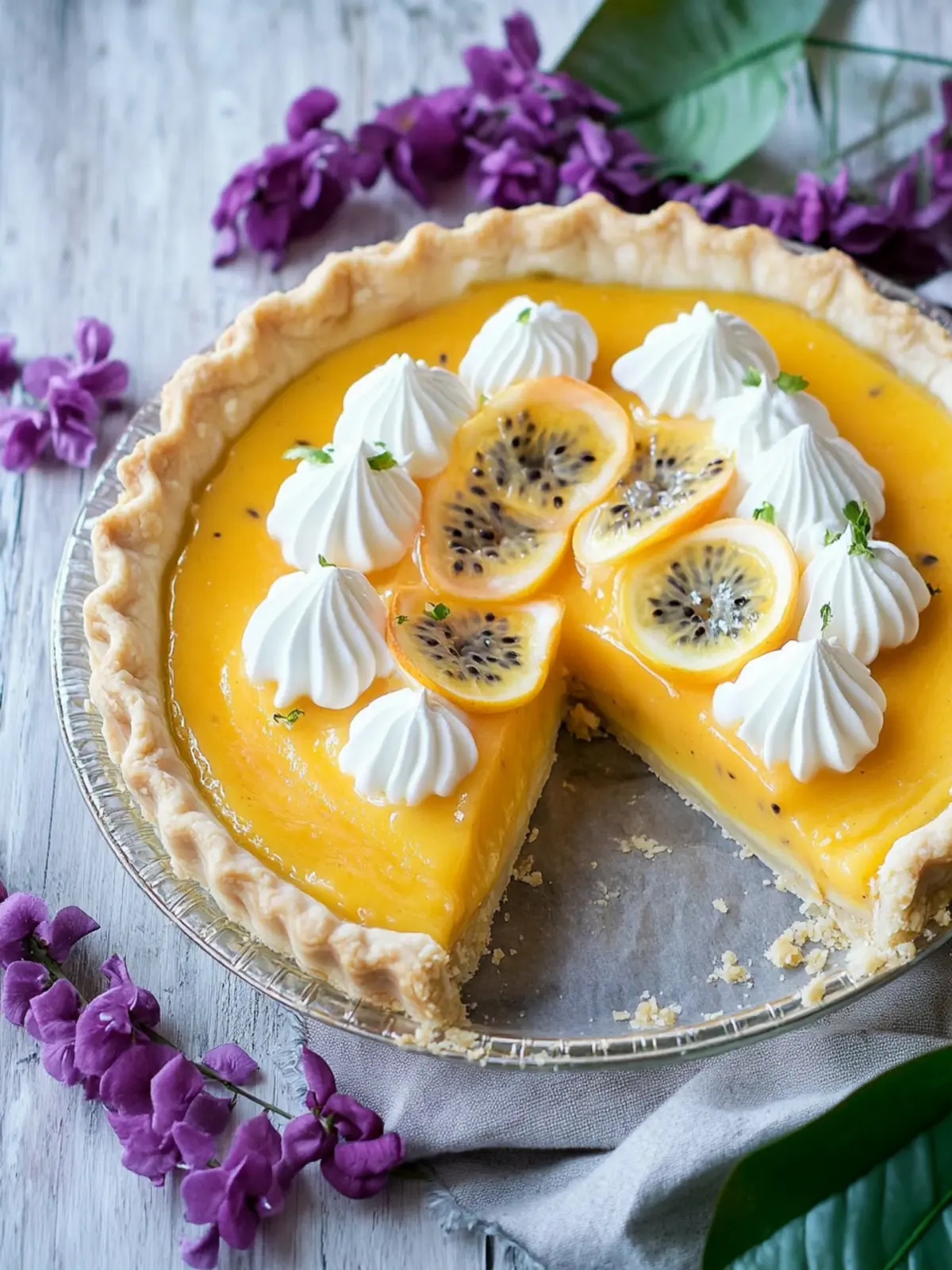 Passionfruit Pie
