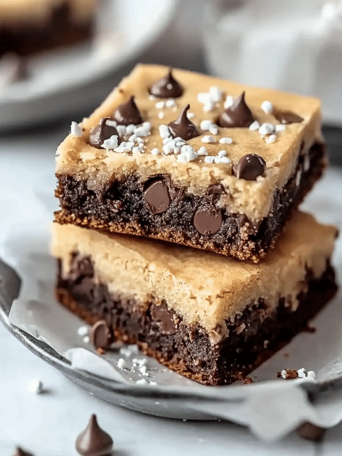 Delicious Double Layer Vegan Brookies You ll Crave Today 2 Double Layer Vegan Brookies