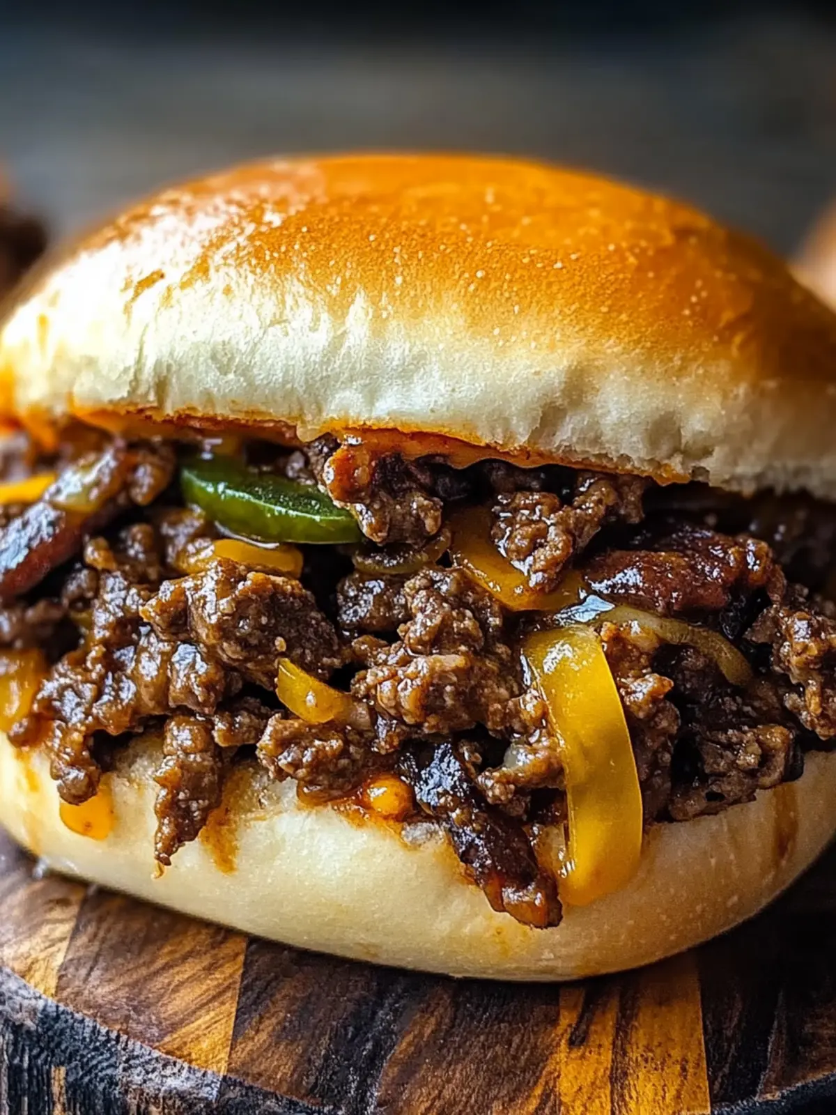 Gordon Ramsay Philly Cheesesteak Sloppy Joes